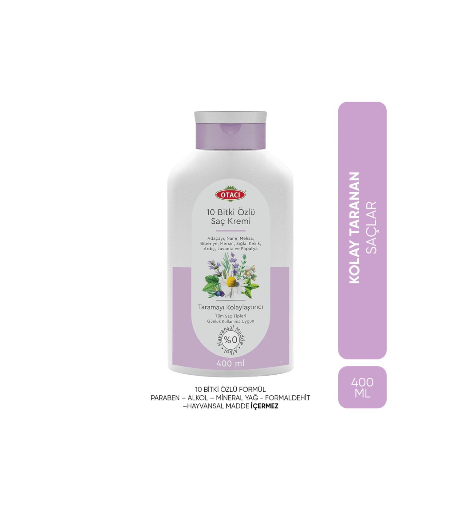 Otac 10 Herbal Essence Hair Conditioner Facilitating Combing 400 ml - Buy Online on GoSupps.com