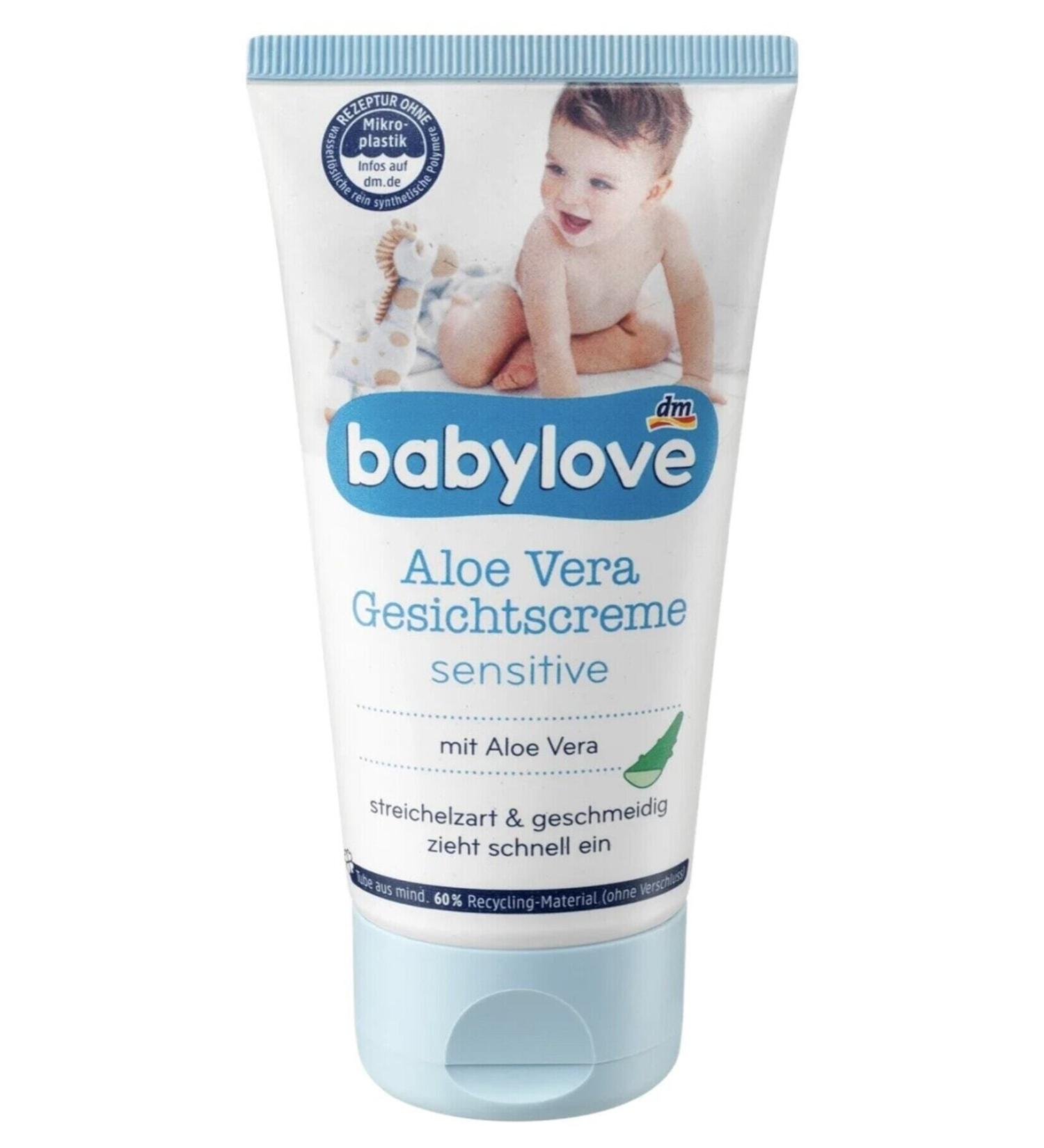 Babylove baby Face Aloe Vera cream 75 ml