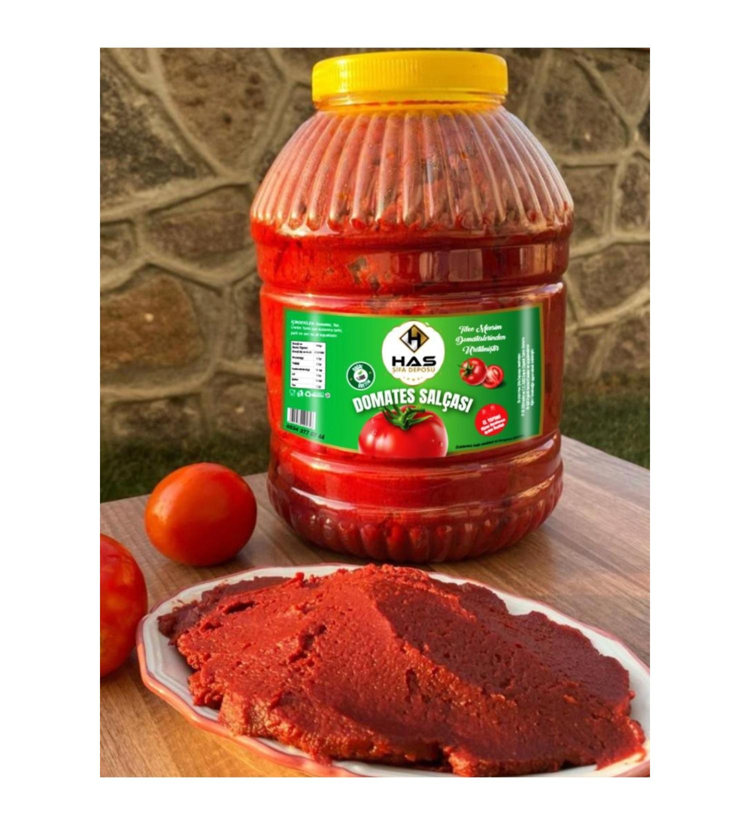 Has Healing Warehouse Gaziantep Sun Dried Handmade Tomato Paste 5 kg