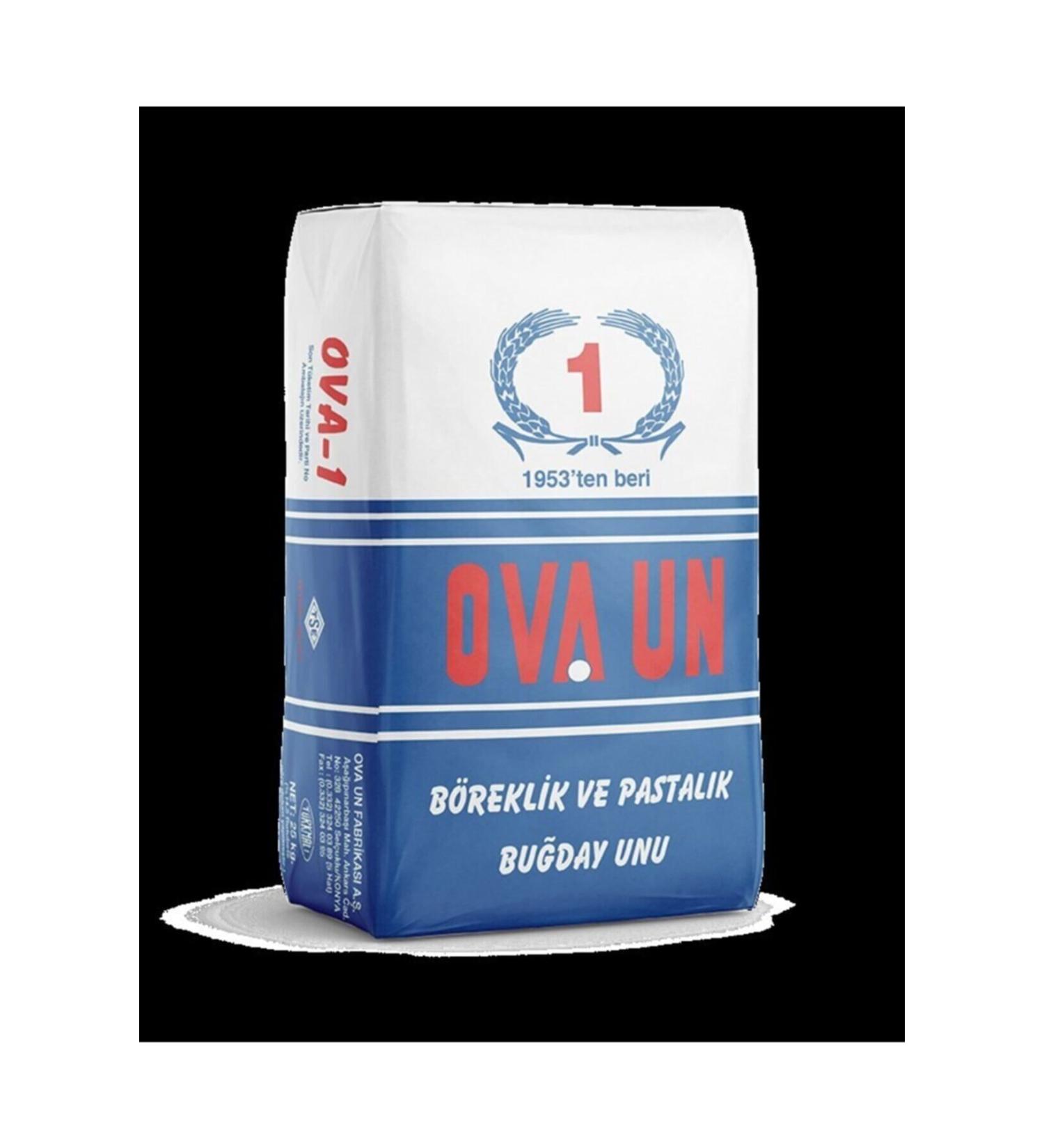Ova flour Ova 1 Wheat Flour for Pastry and Pastry (1-10 Kg)