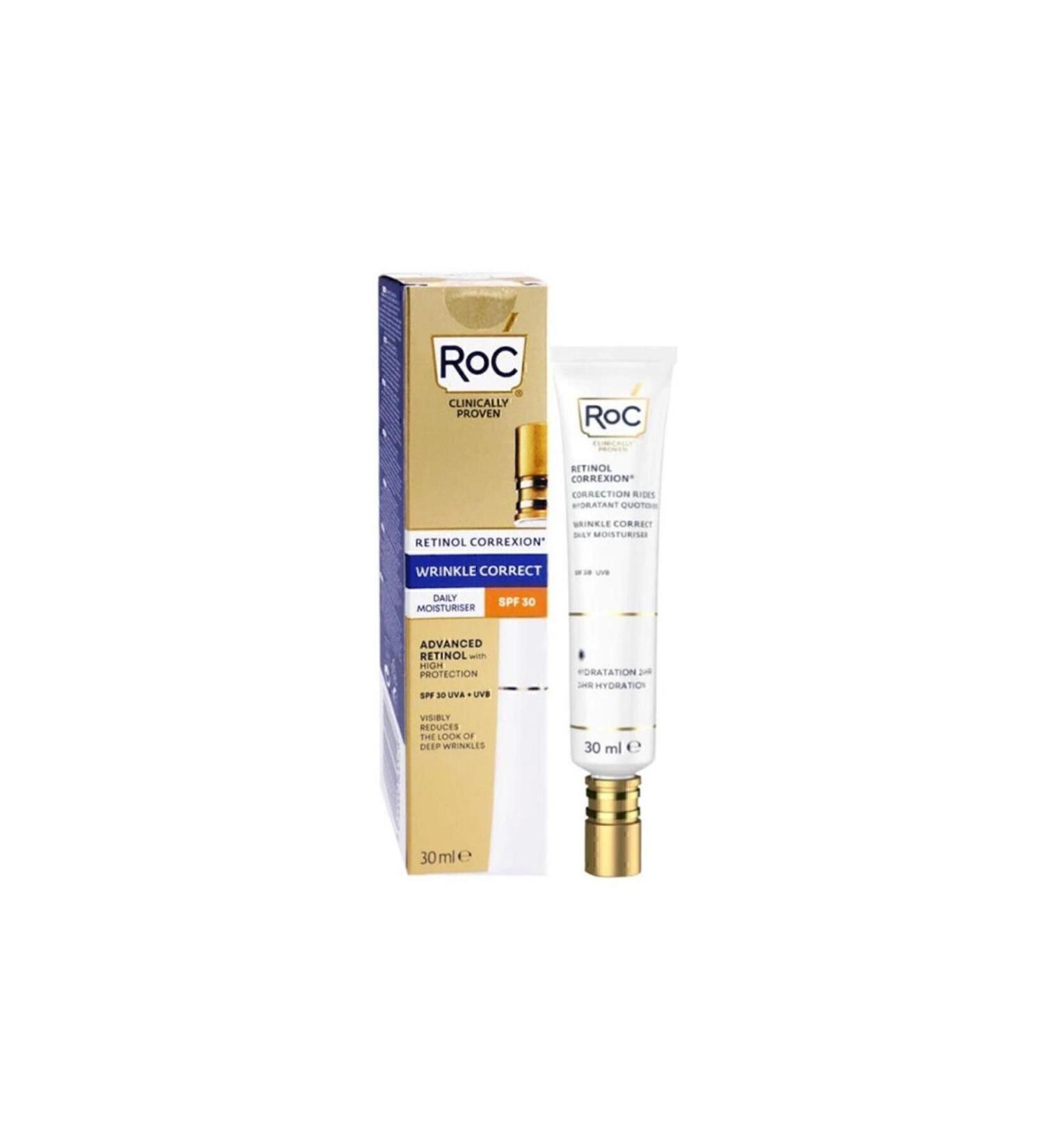 Roc Retinol Correxion Daily Moisturiser Day Cream SPF30 30ML