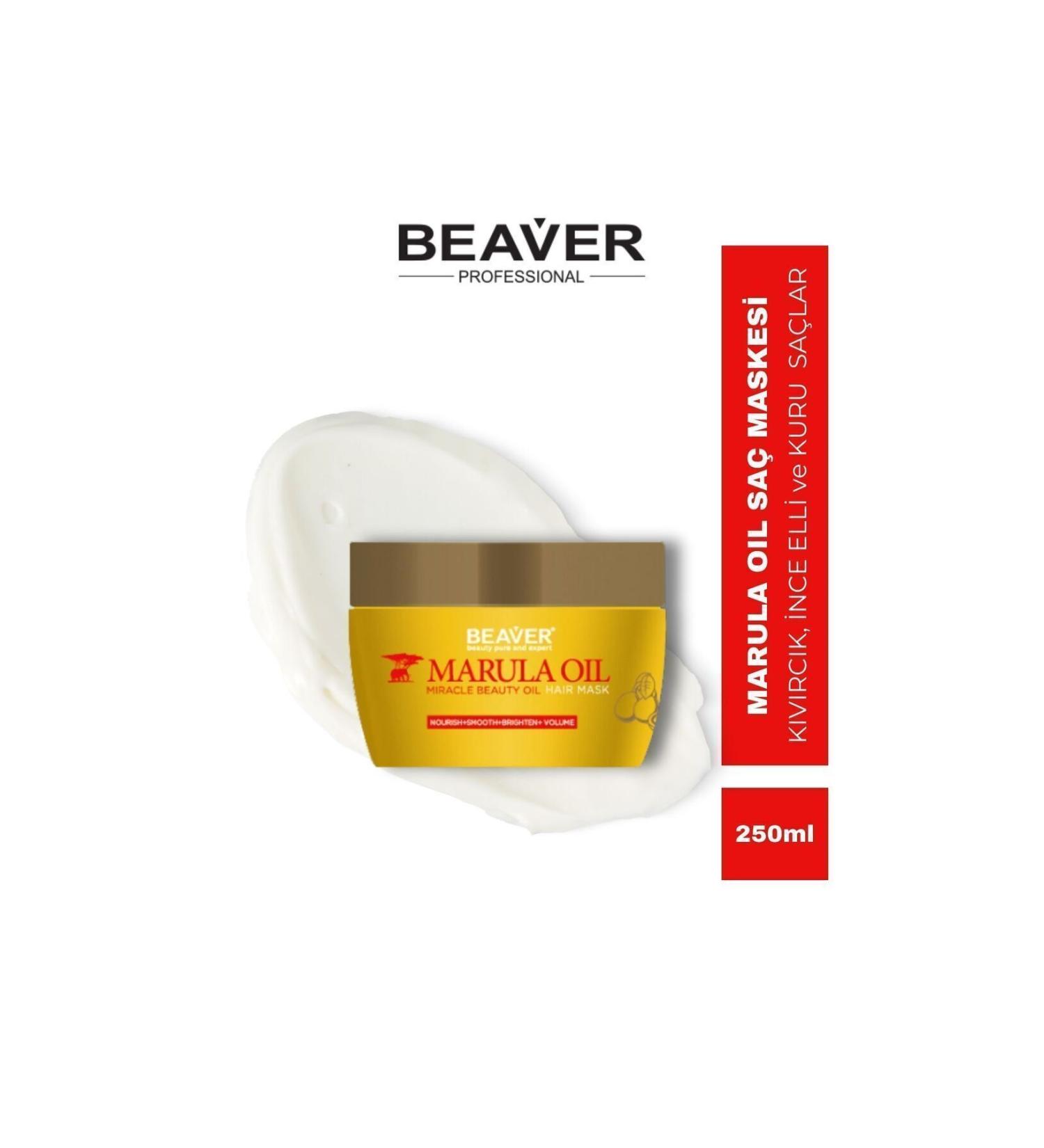 3M Beaver Marula Oil Hair Mask Marula Oil Hair Care Mask 250 ml - Buy Online on GoSupps.com