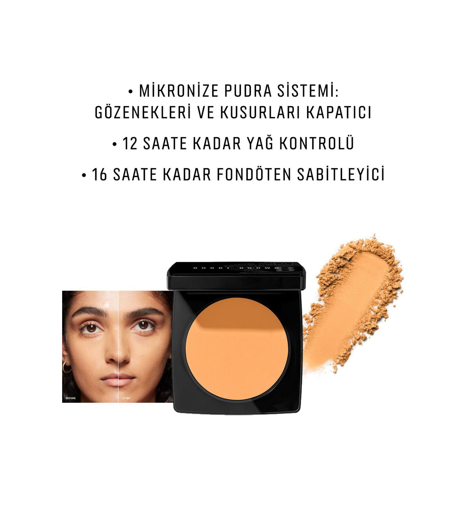 Bobbi Brown Sheer Finish Pressed Powder Compact Powder - Soft Honey 716170294346 - Buy Online on GoSupps.com