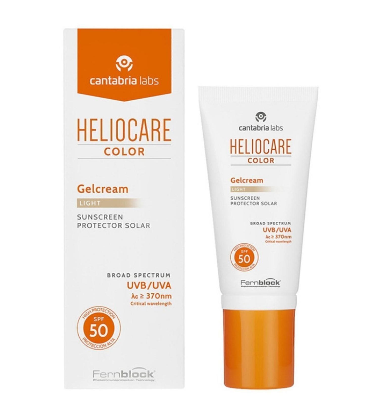 Heliocare Color Gelcream Light Tinted Sun Cream Spf 50 50 Ml