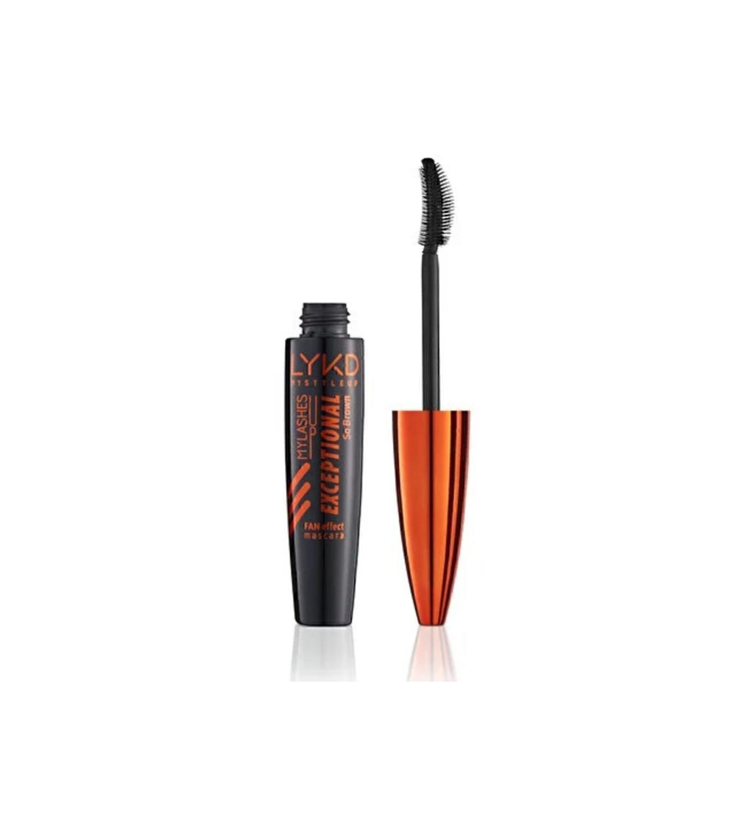 lykd Exceptional Fan Effect and Curling Mascara 173 So Brown