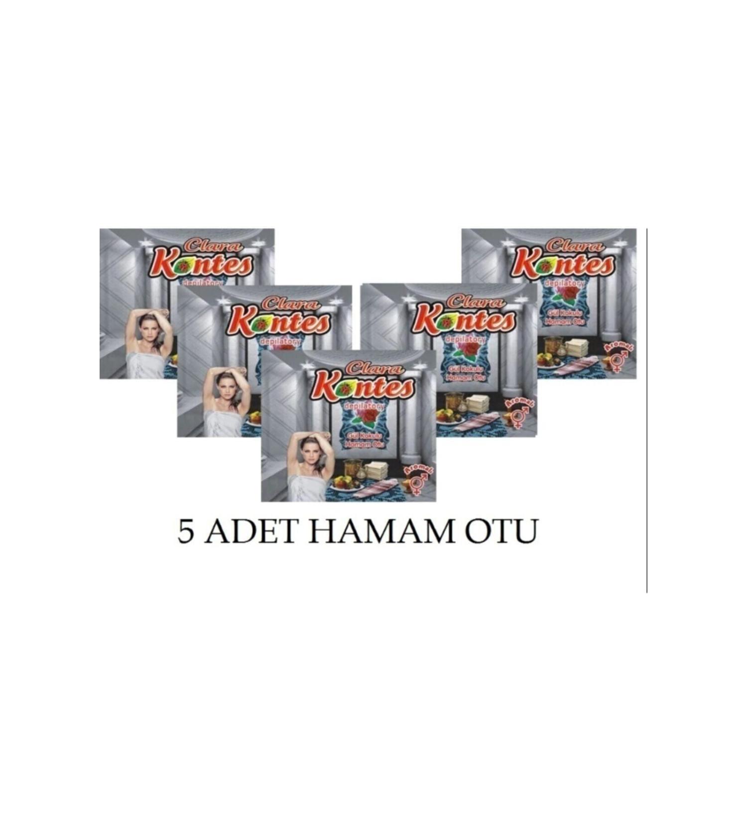 Countess 5 Pieces Hair Removal Bath Herb Powder