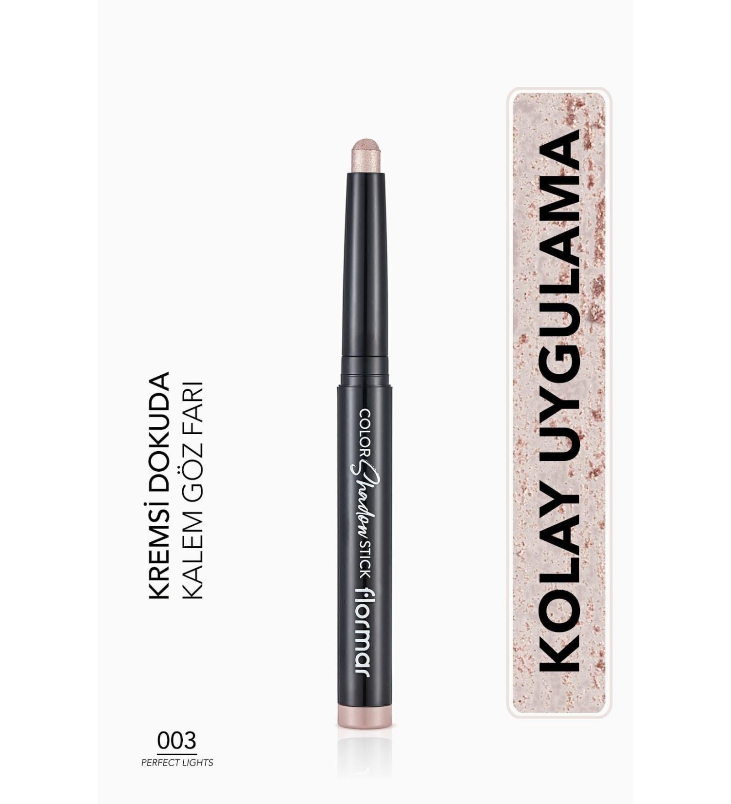 Flormar Waterproof Luminous Pencil Eyeshadow -color Shadow Stick - 003 Perfect Lights - 8682536039437 - Buy Online on GoSupps.com