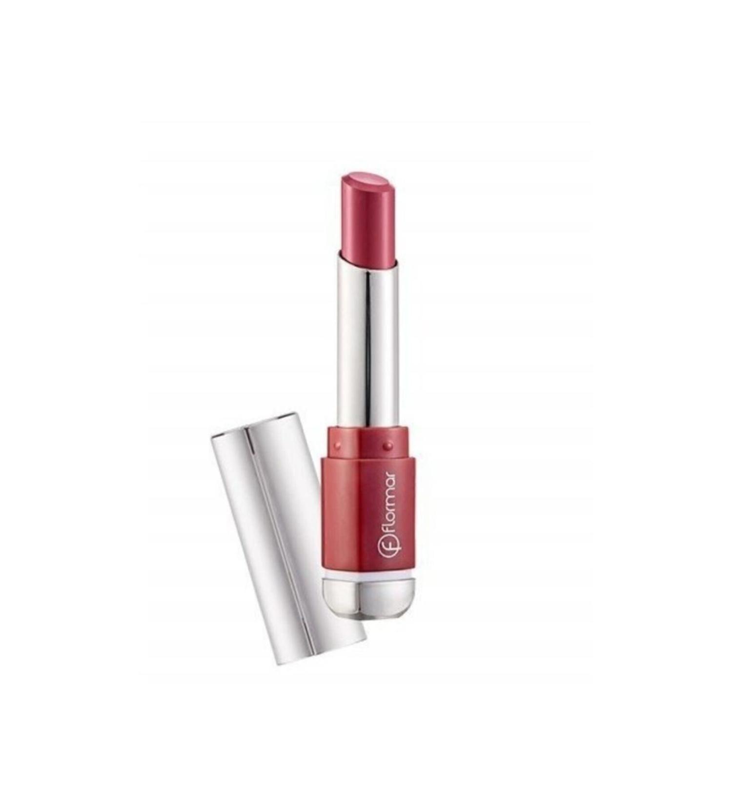 Flormar Satin Textured Stick Lipstick - Prime N Lips Lipstick - 016 Velvety Bordeaux - 8690604364473