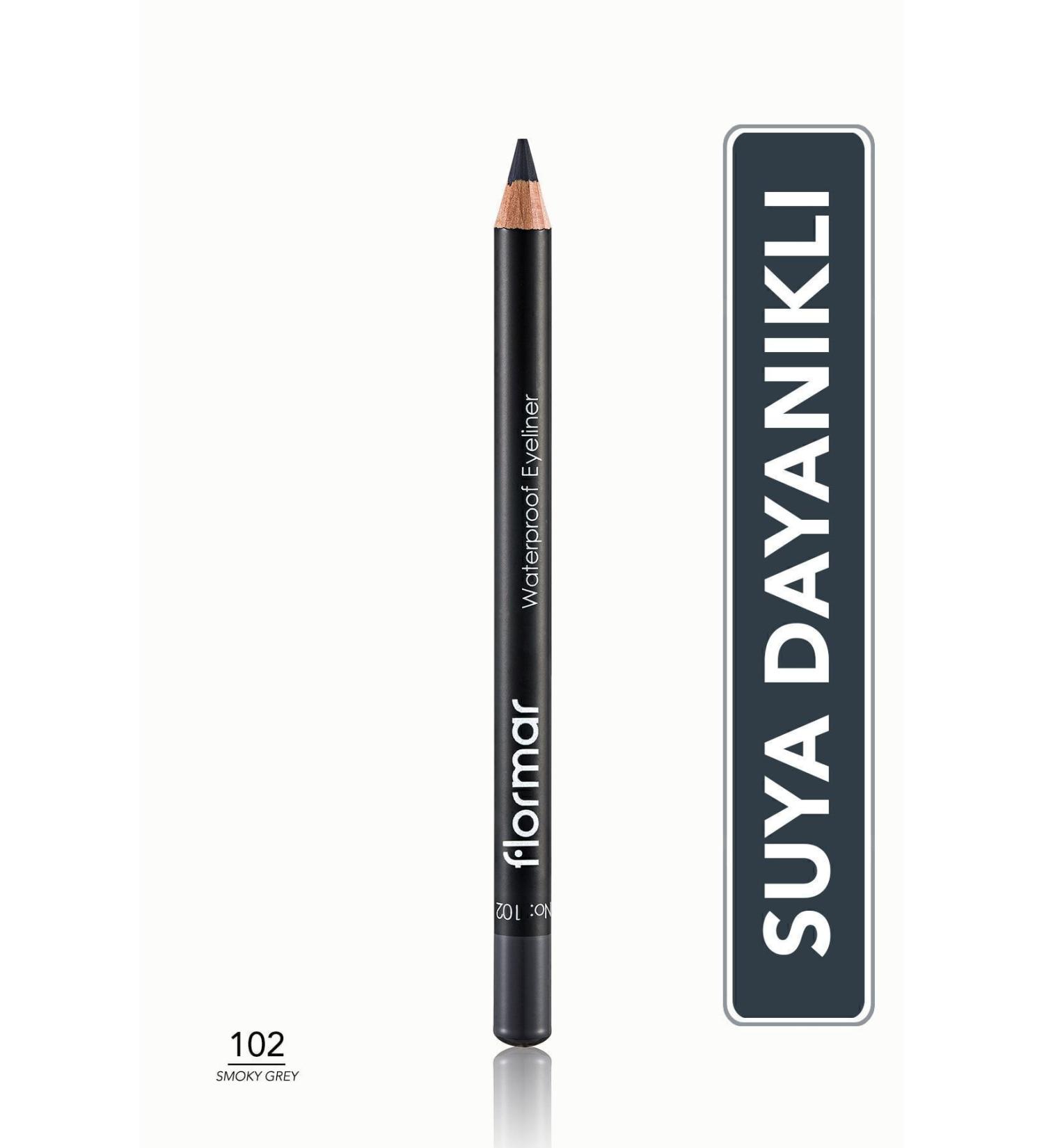 Flormar Waterproof Eyeliner - Grey Waterproof - Buy Online on GoSupps.com