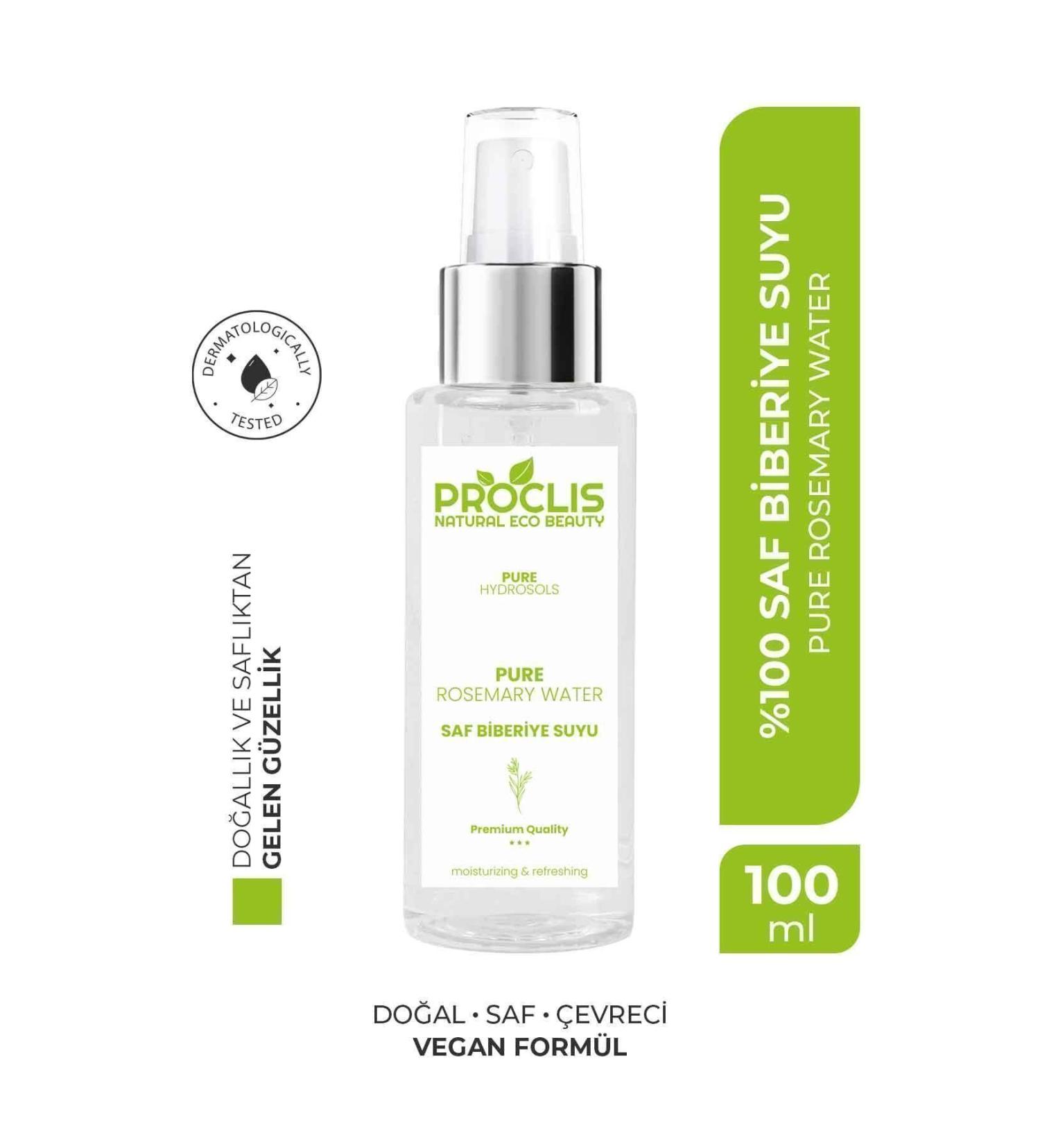 proclis Rosemary Water Strengthening Hair Tonic 0 Natural and Pure 100 ml - Buy Online on GoSupps.com
