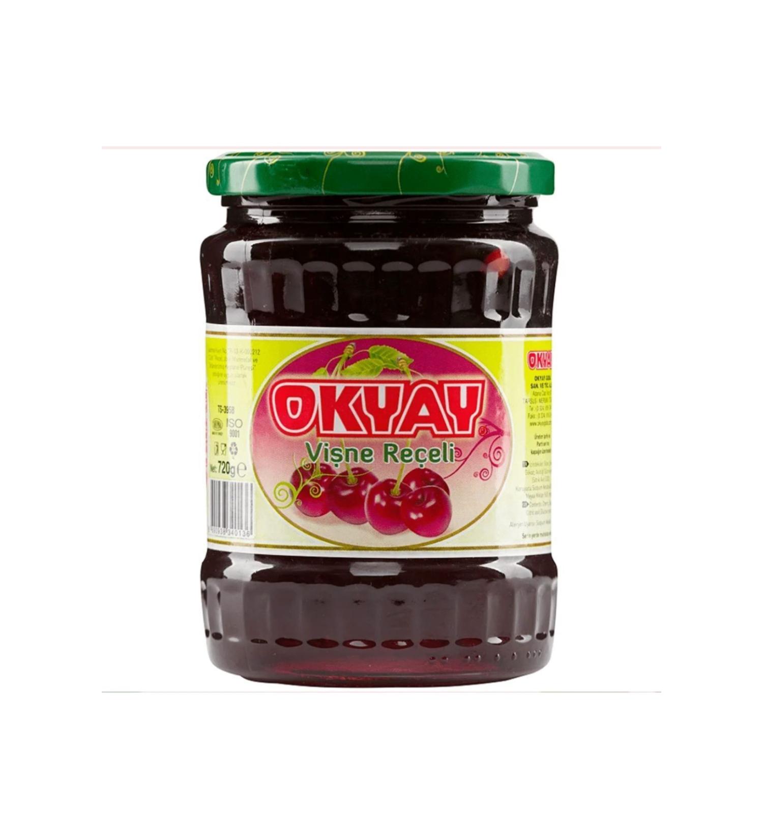 Okyay Cherry Jam 720 Gr