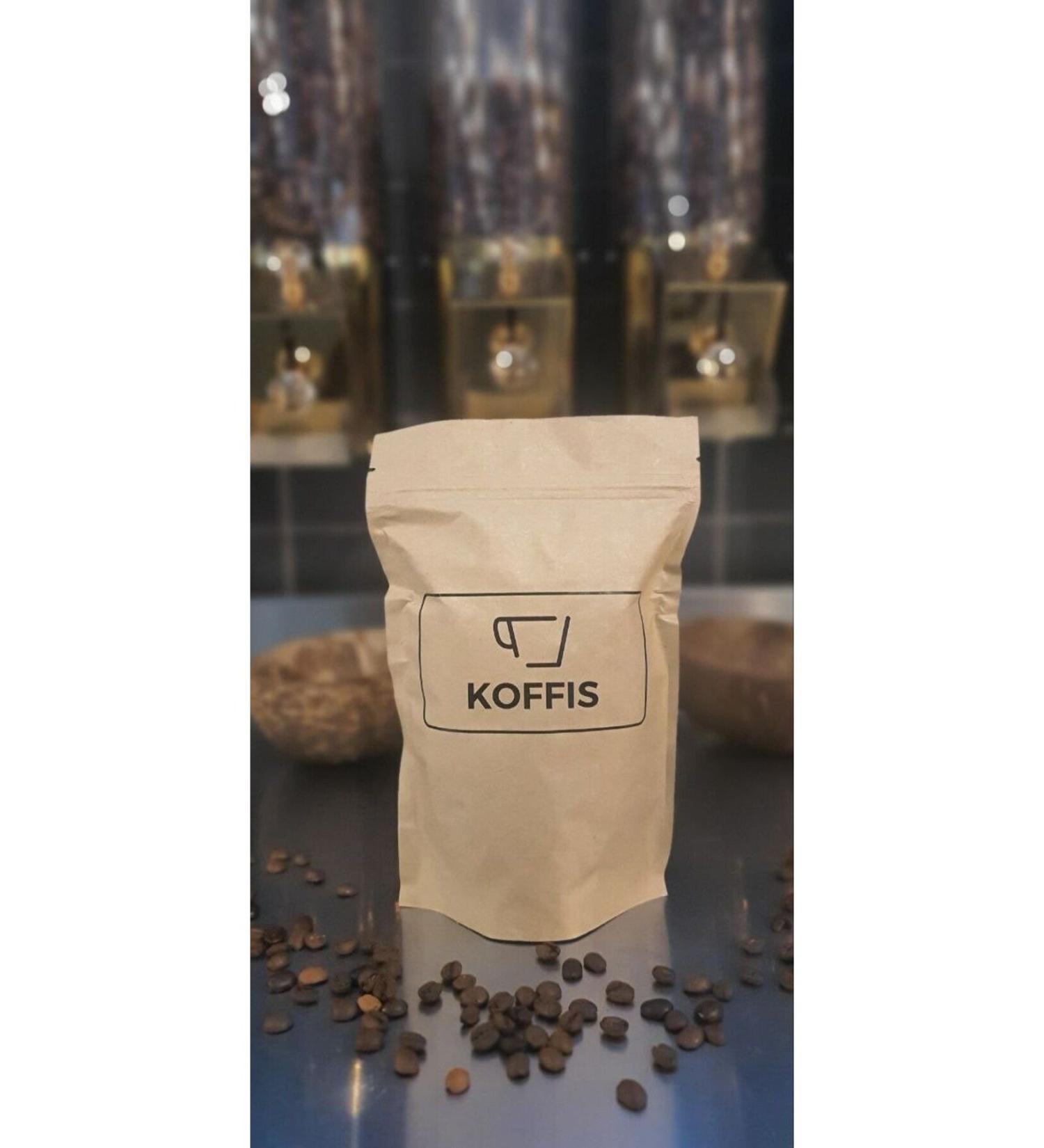 koffis Roasted Mocha Coffee Without Cardamom 1000gr.