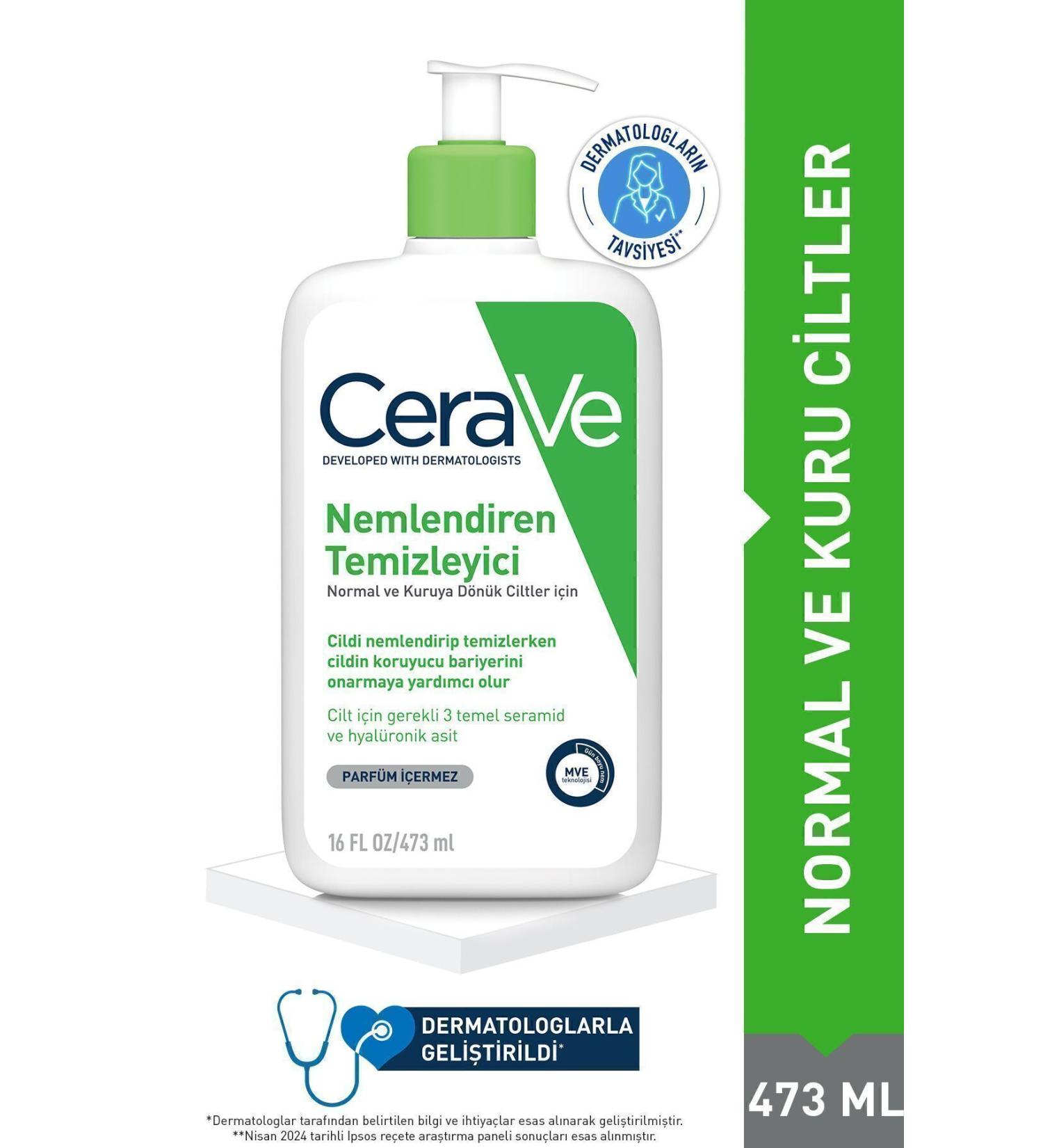 CeraVe STD Moisturizing Cleanser for Normal to Dry Skin 473ml Classic - Buy Online on GoSupps.com