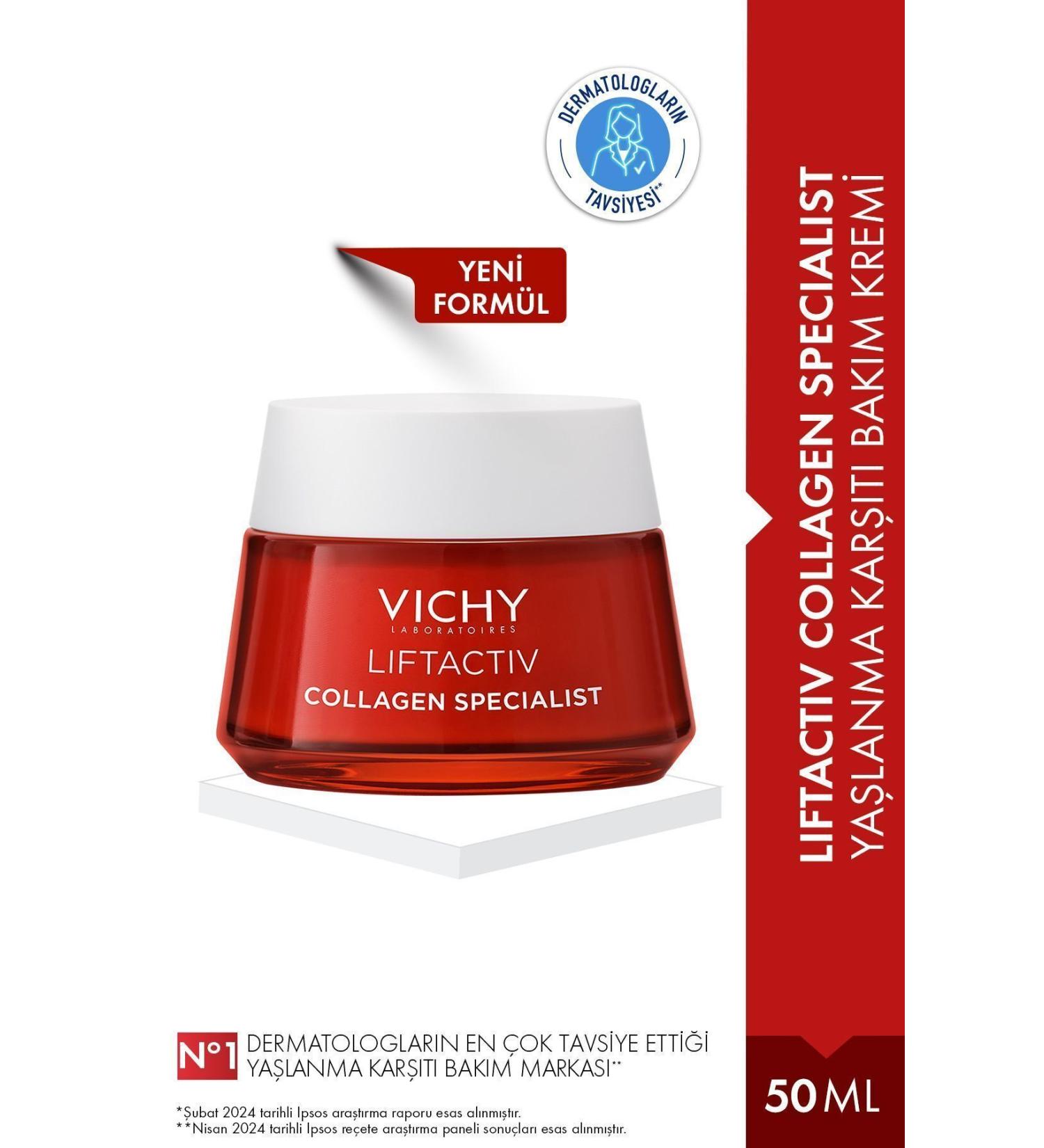 Vichy Liftactiv Collagen Specialist Night Anti-Aging Night Cream 50ml