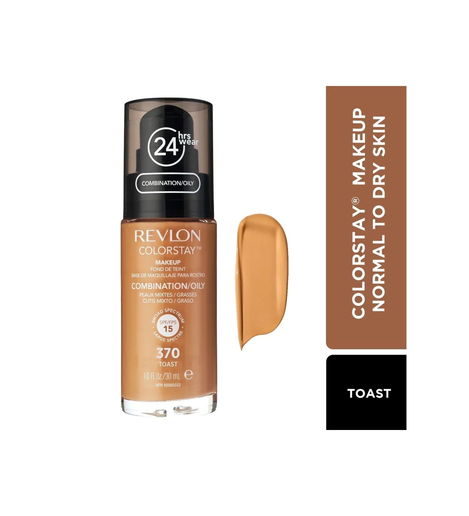 Revlon Colorstay Water Based Foundation Normal to Dry Skin SPF 20 - 370 Toast - Buy Online on GoSupps.com