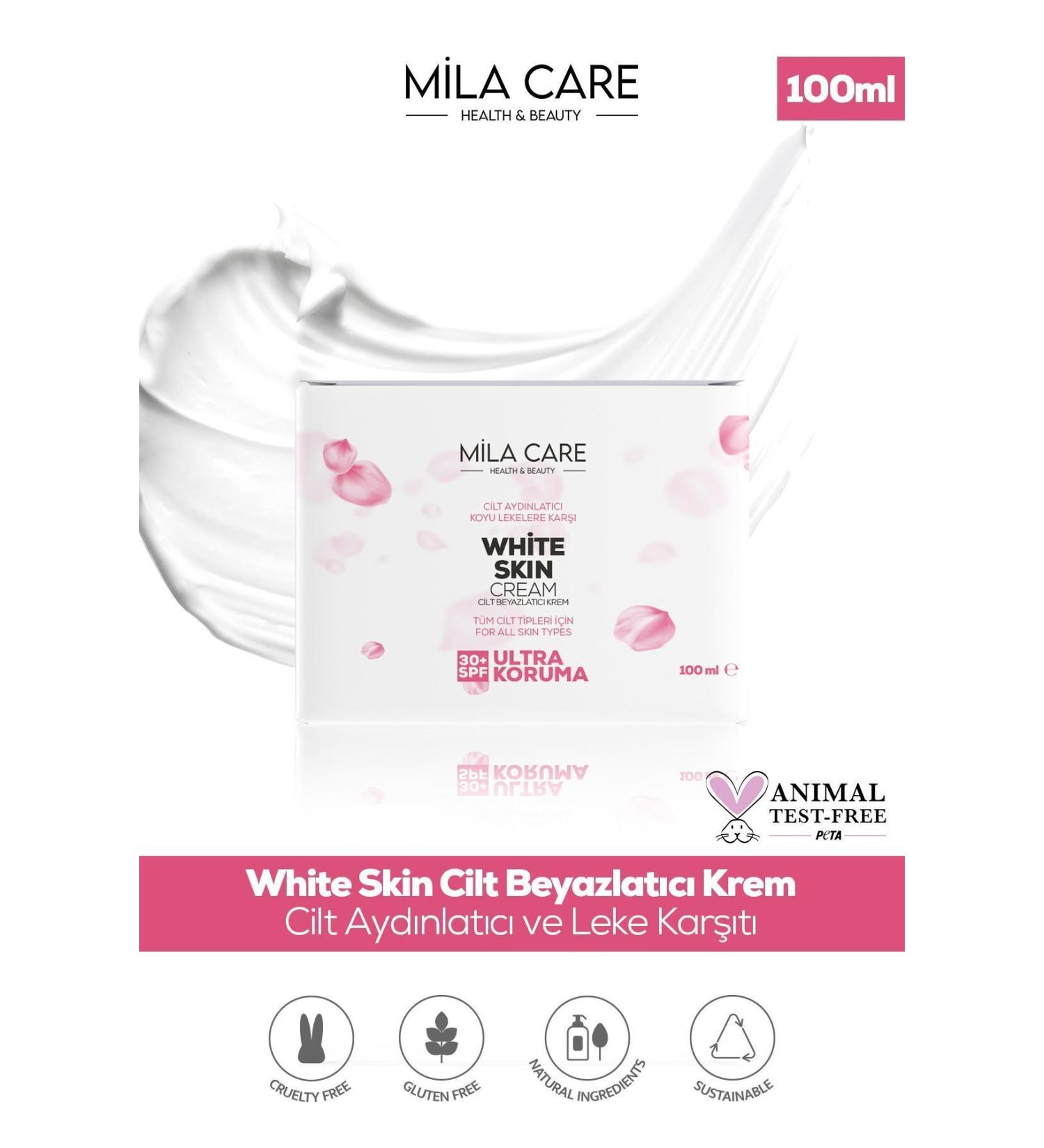 M LA CARE White Skin Skin Whitening Blemish Cream 30+ Spf 100ml X 2 Pieces - Buy Online on GoSupps.com