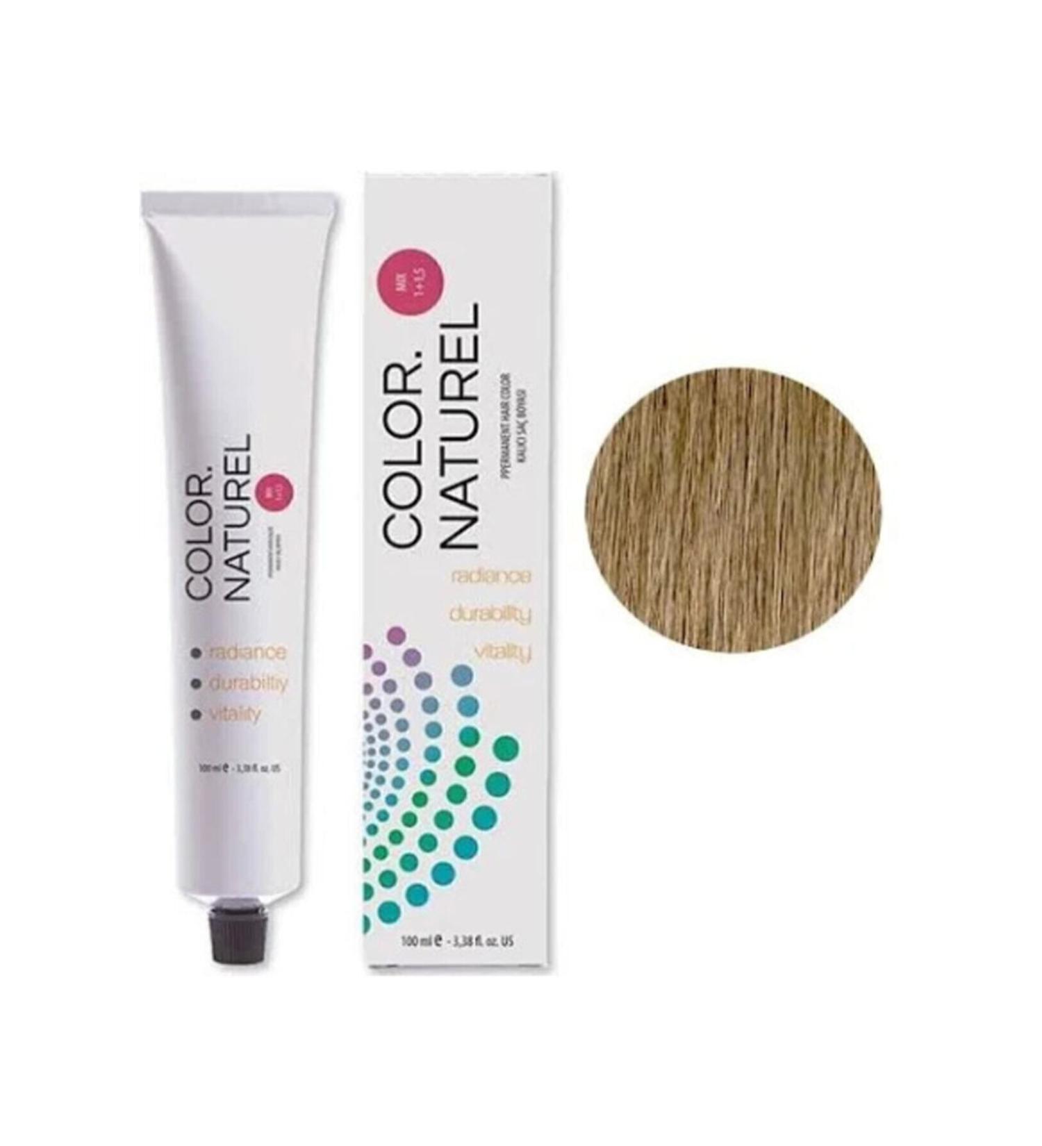 Color Naturel Permanent Hair Dye 100 ml - 8.31 Light Golden Ash Blonde