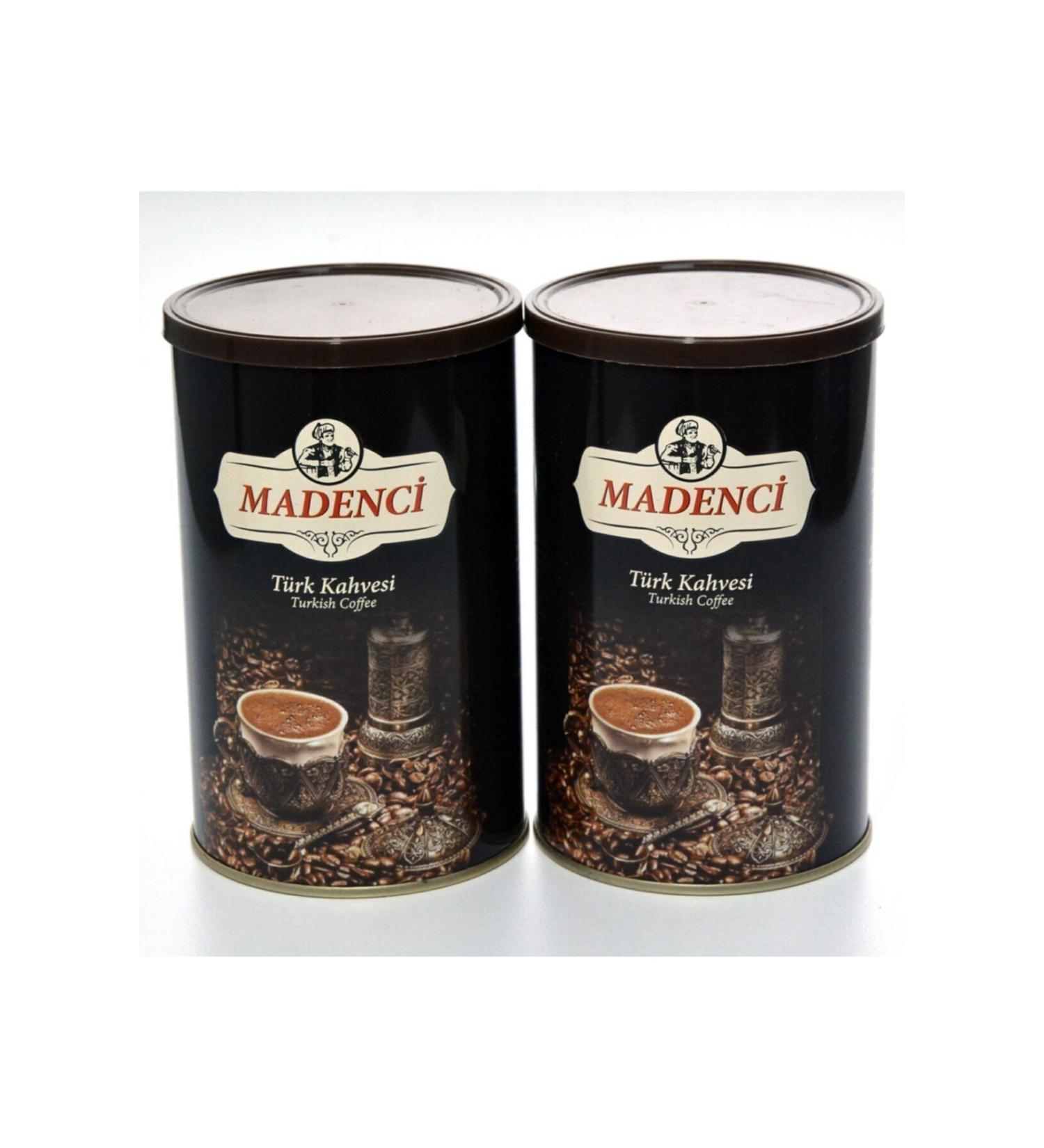 Miner Turkish Coffee 250 Gr Tin Box X 2