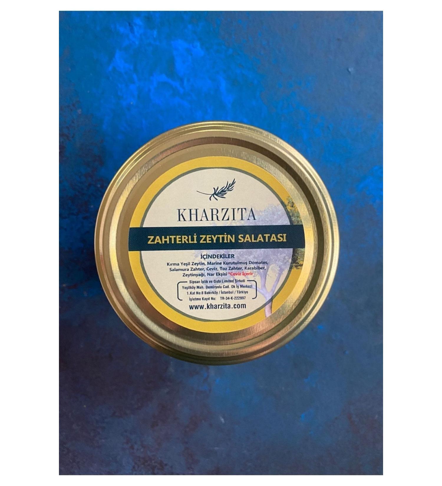 Kharzita Olive Salad with Zahter 350 gr - Buy Online on GoSupps.com