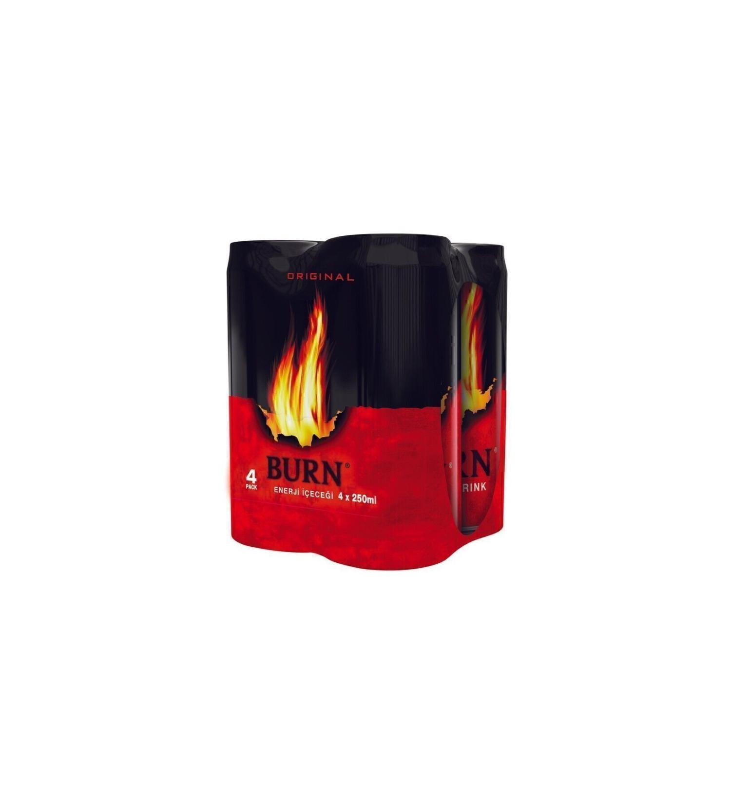 Burn Energy Drink Can 4X250 ML