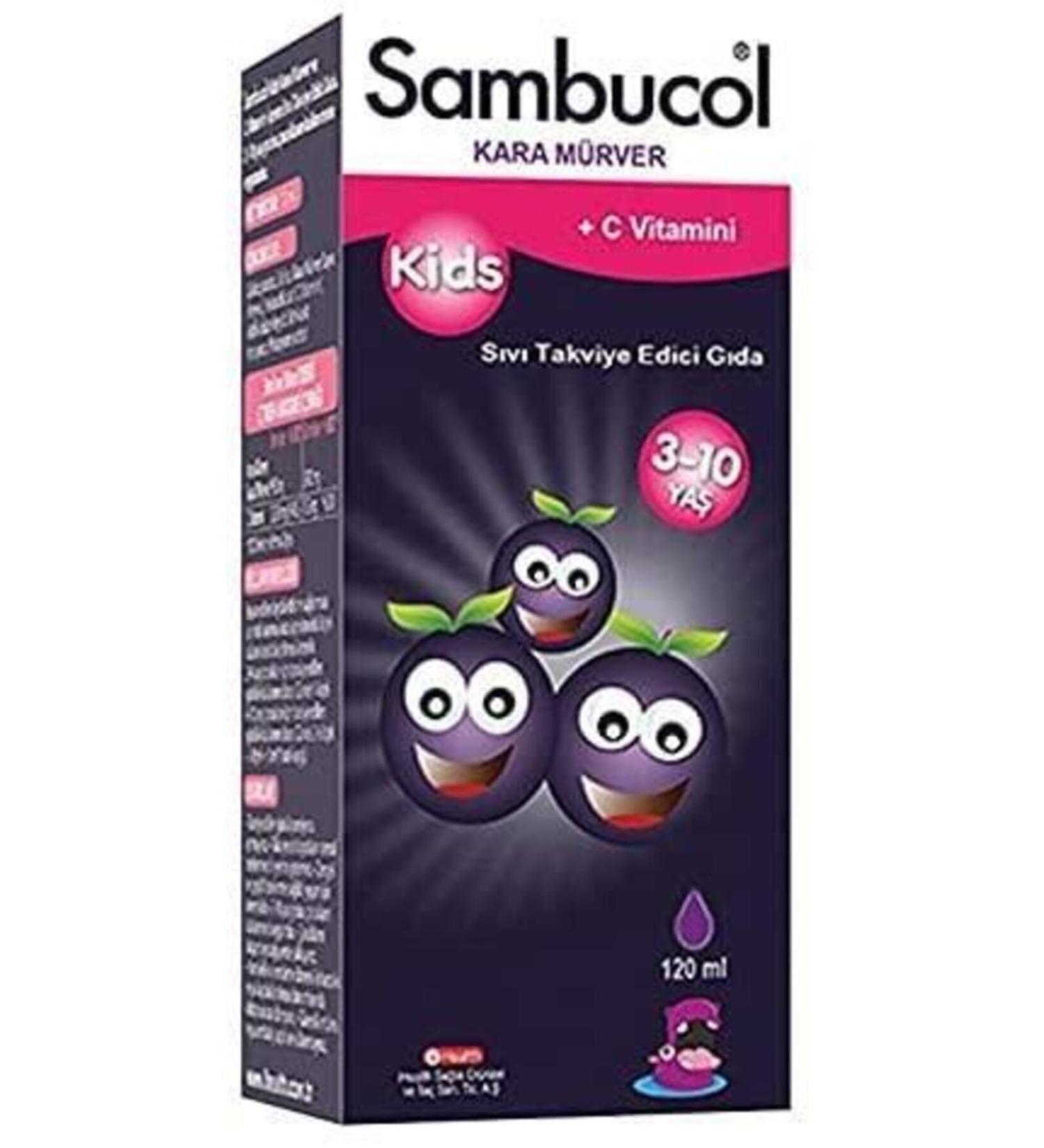 Neo Sambu Sambucol Kids 112 120 ml Liquid Syrup