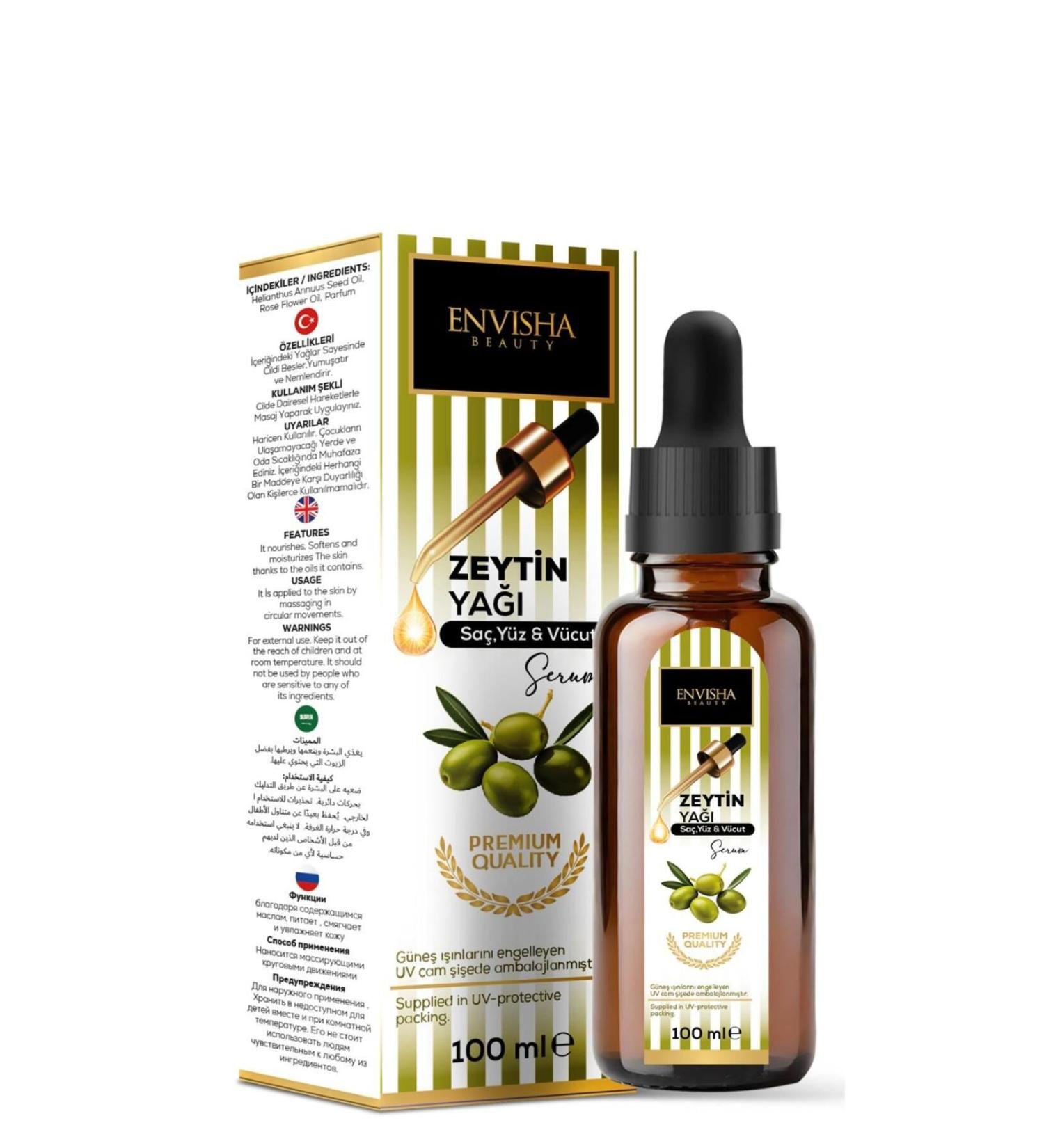 Envisha Beauty Olive Oil 100 ML
