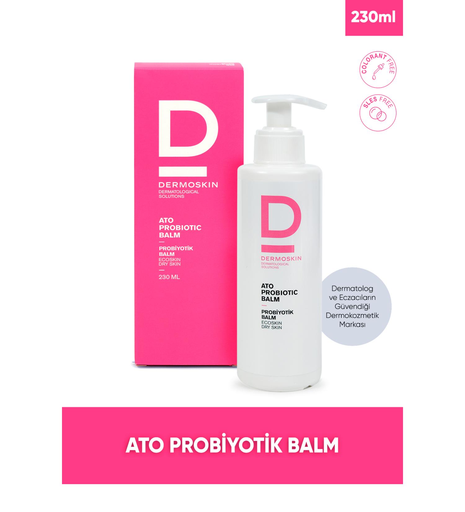 Dermoskin Ato Probiotic Balm Body Cream For Dry Skin 230 ml - Buy Online on GoSupps.com