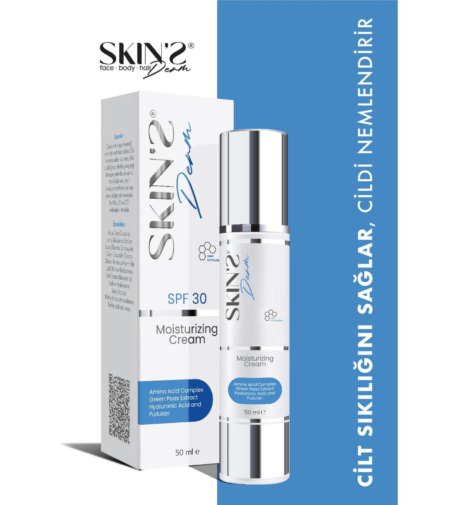 Skins Derm Skin'sderm Spf 30 Moisturizing Cream - Buy Online on GoSupps.com