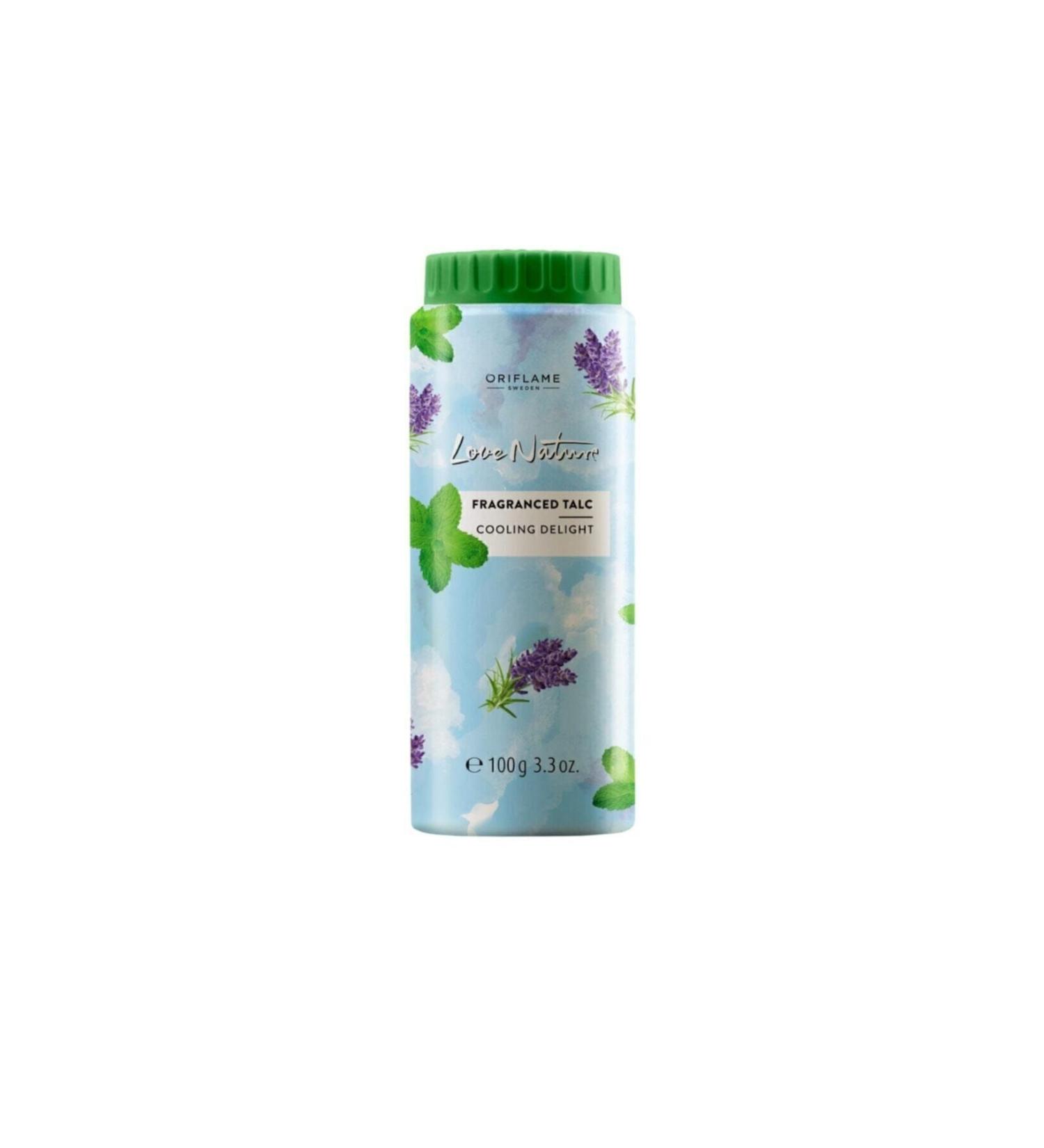 Oriflame Love Nature Cooling Delight Body Powder (0 ORIGINAL BARCODE PRODUCT)