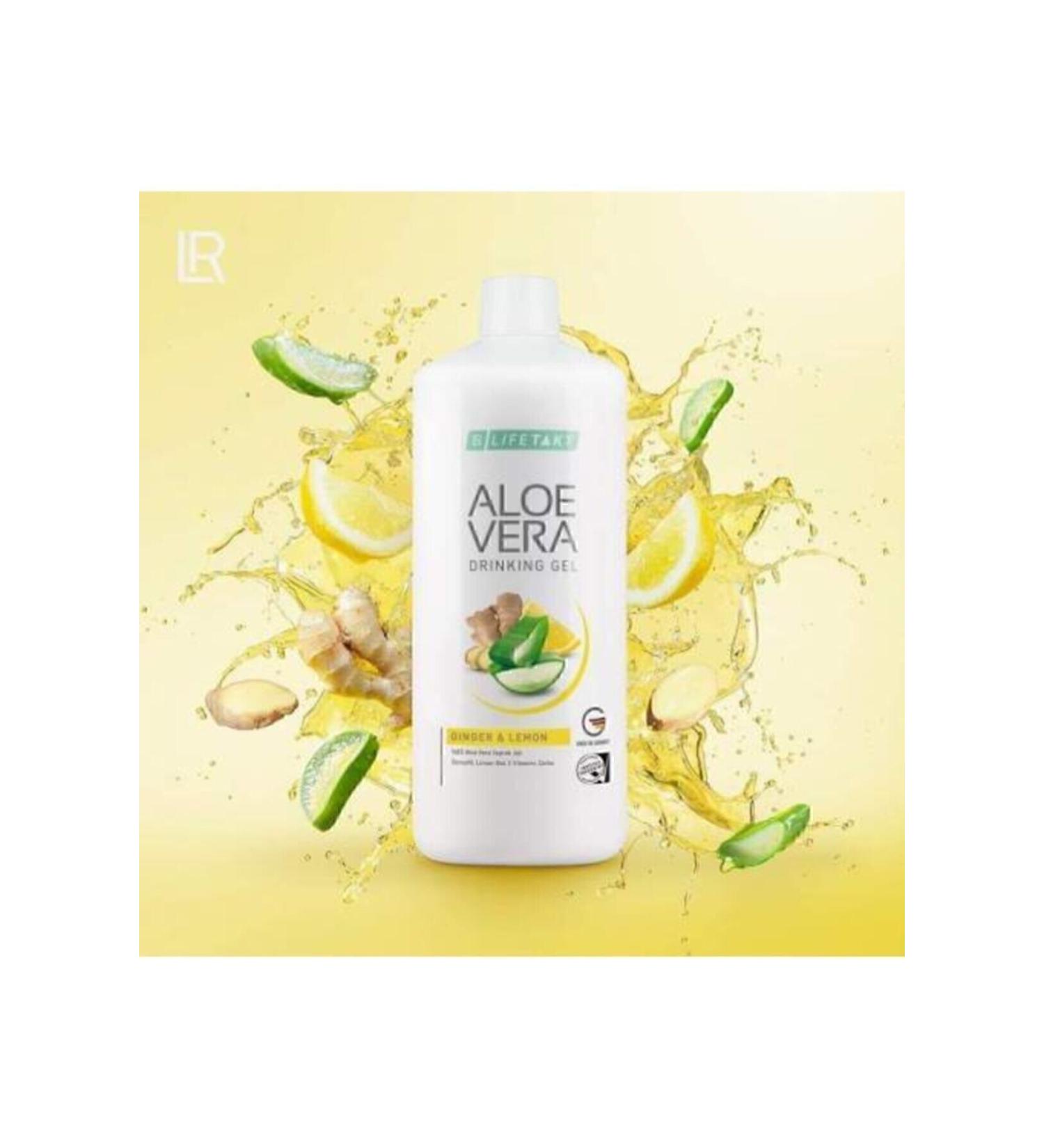 Aloe Vera Gel Drink Ginger & Lemon (1000 Ml)