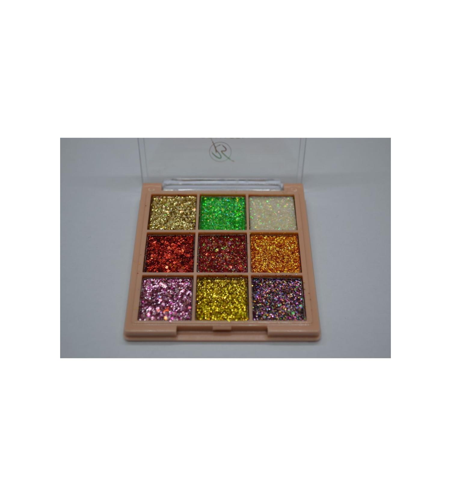 Rose Glitter Eyeshadow Palette