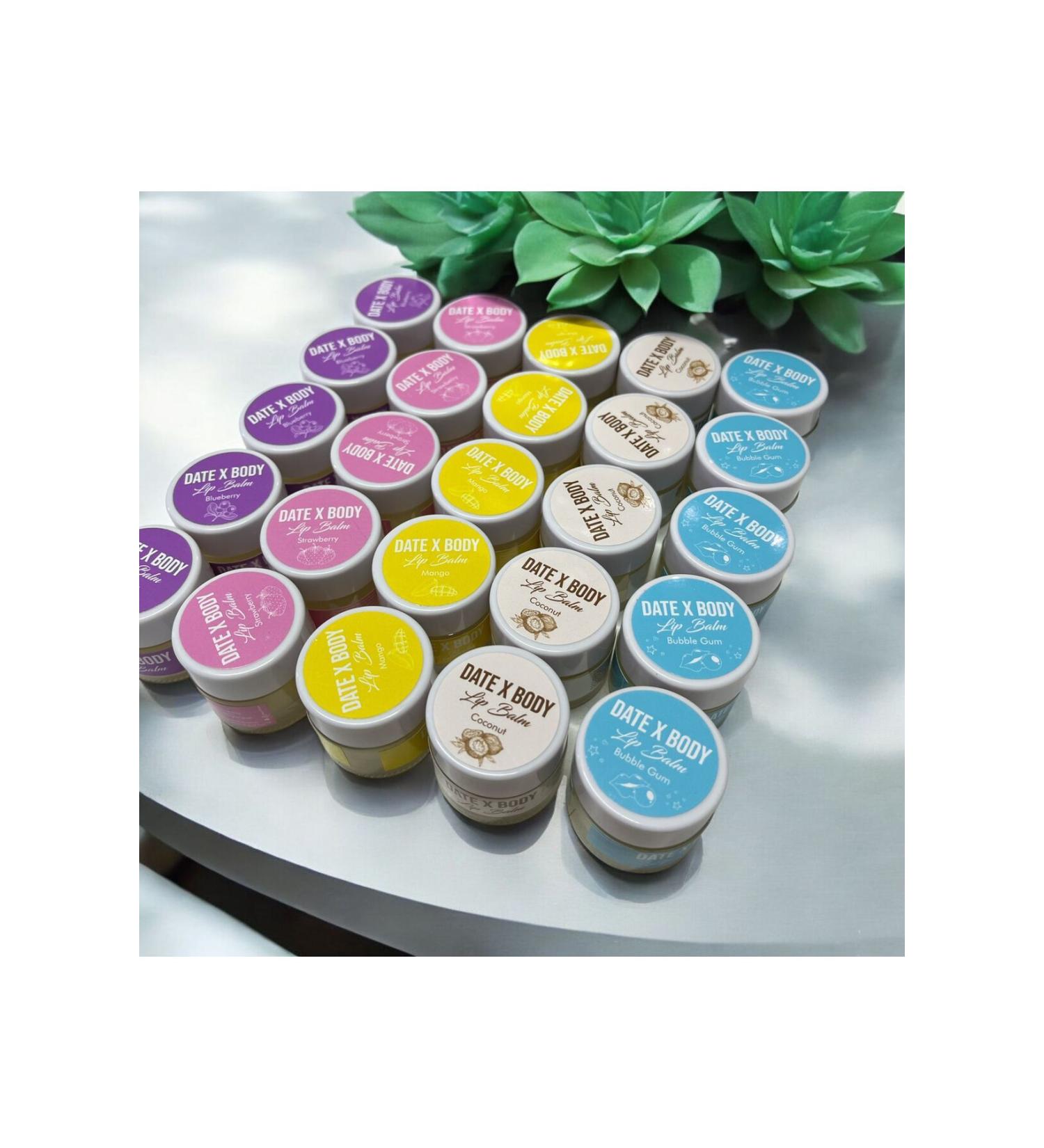 ZGESTORE DATE X BODY Lip Balm Lip Moisturizer Bubble Gum