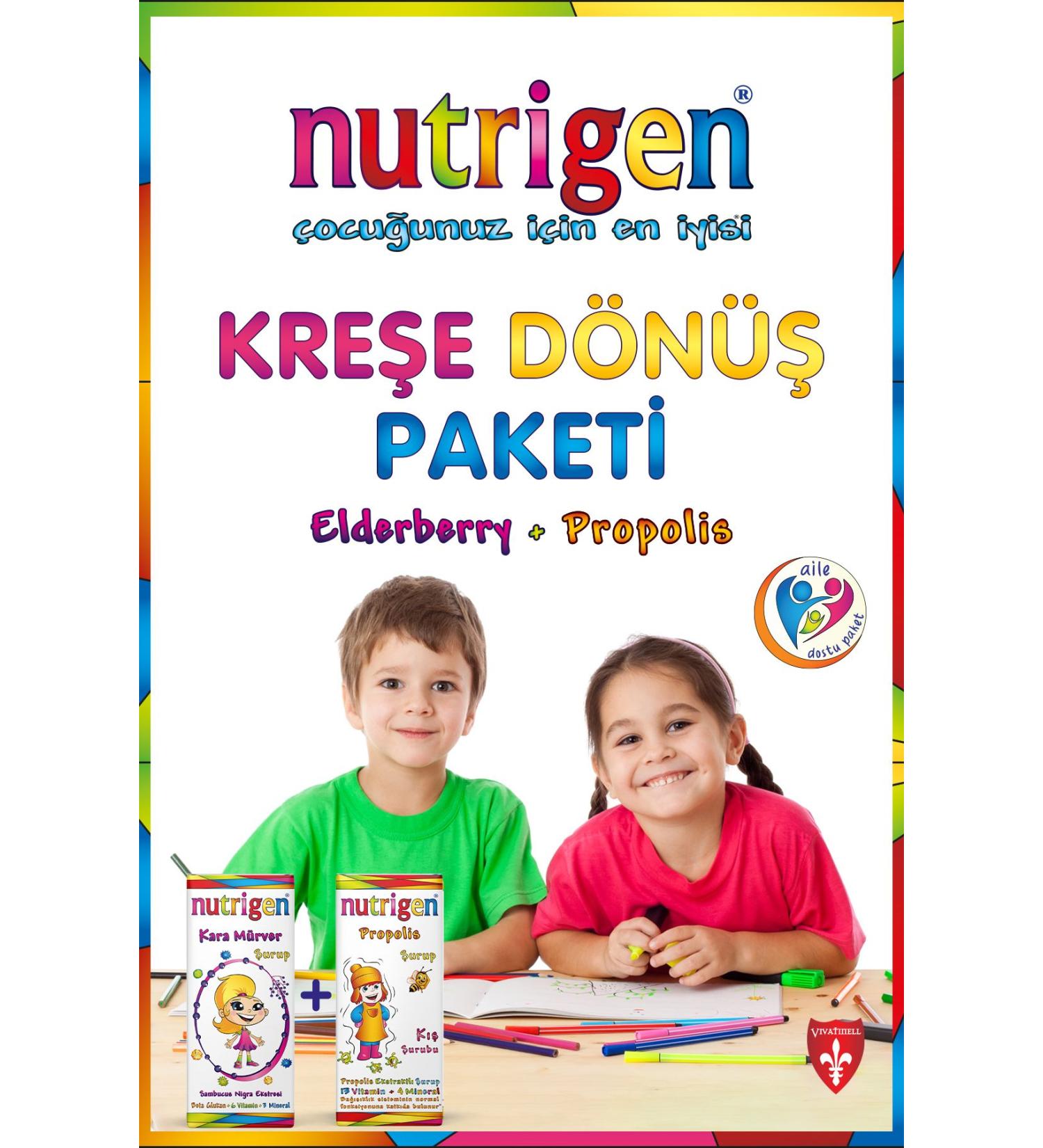 Nutrigen Back to Nursery Pack Elderberry Propolis - Buy Online on GoSupps.com