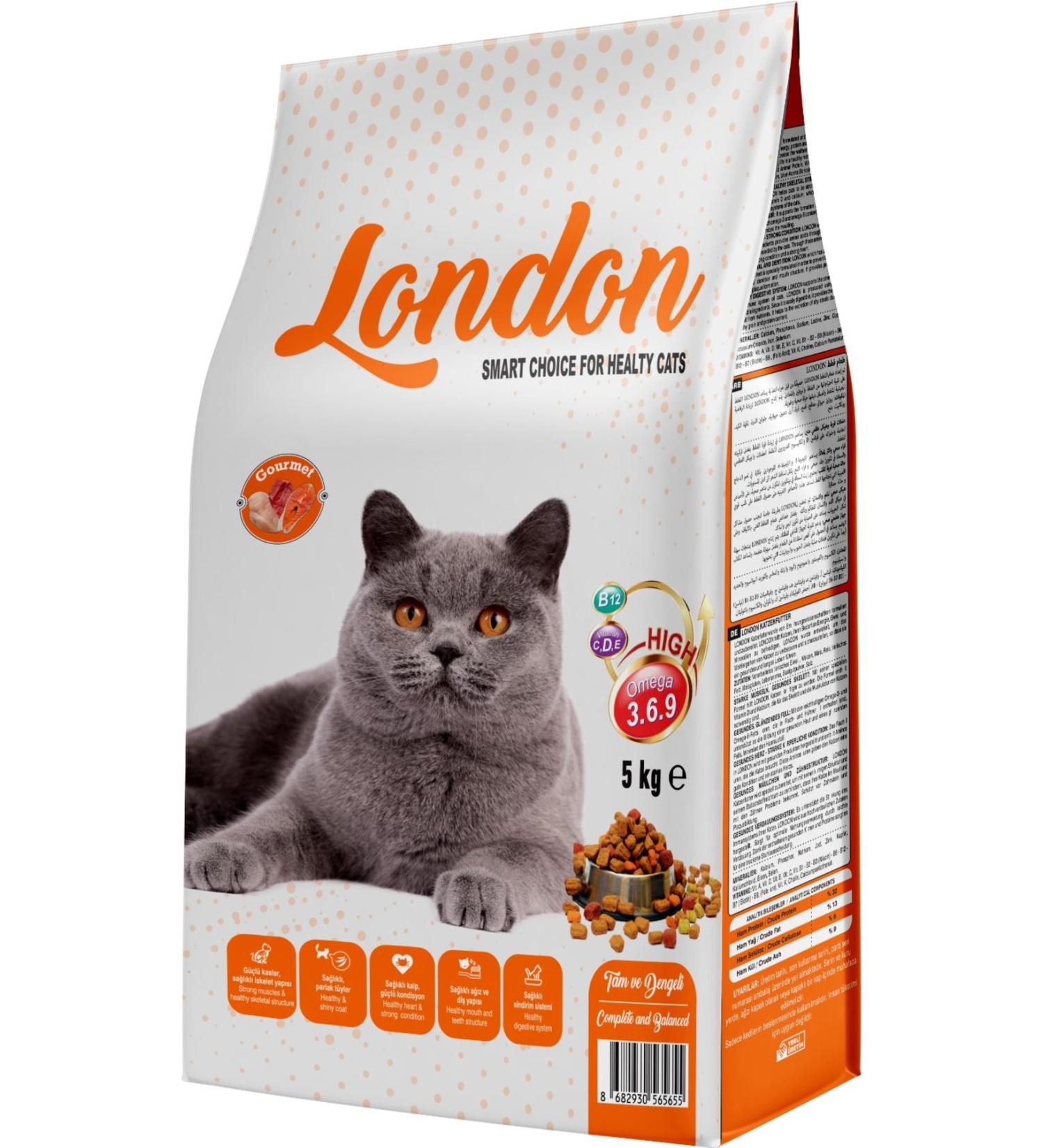 London Gourmet 5 Kg Cat Food