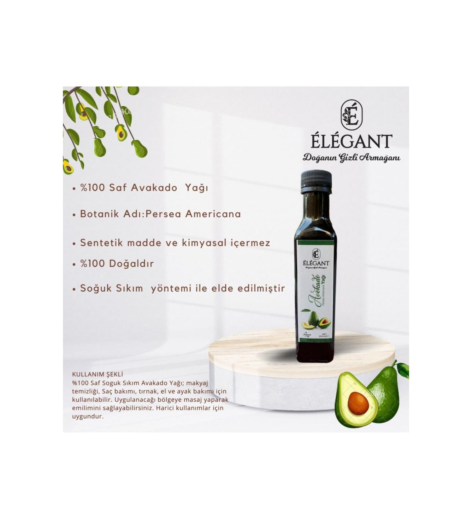 Elegant AVOCADO OIL 250 ML