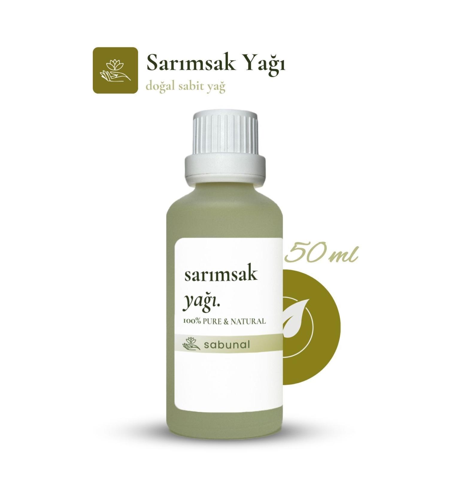 Sabanal Garlic Oil 50 ml Nourishing For Lively And Shiny Hair Against Hair Loss