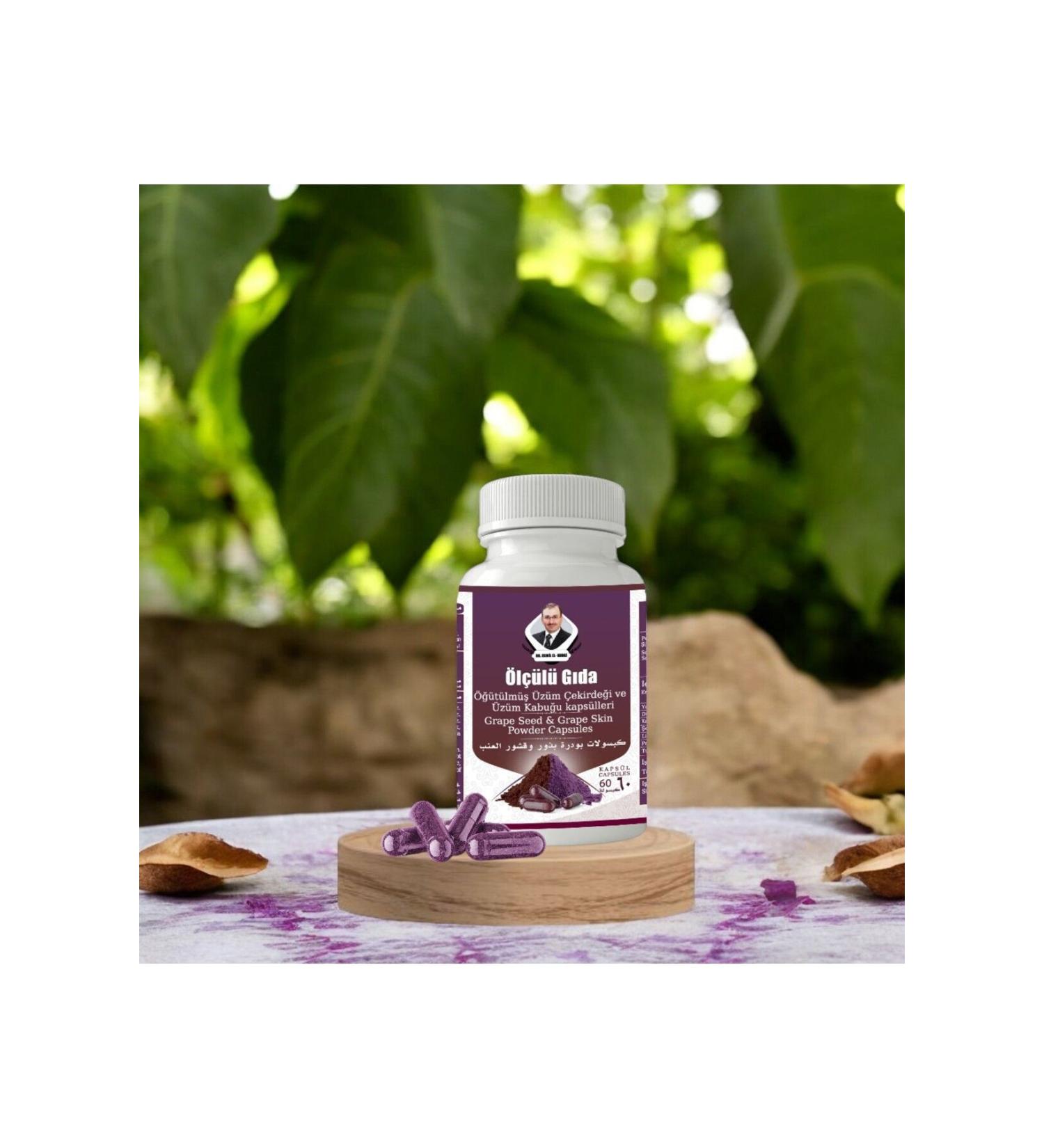 moderate food dr.cemil el-kudsi Ground Grape Seed And Grape Skin - Buy Online on GoSupps.com