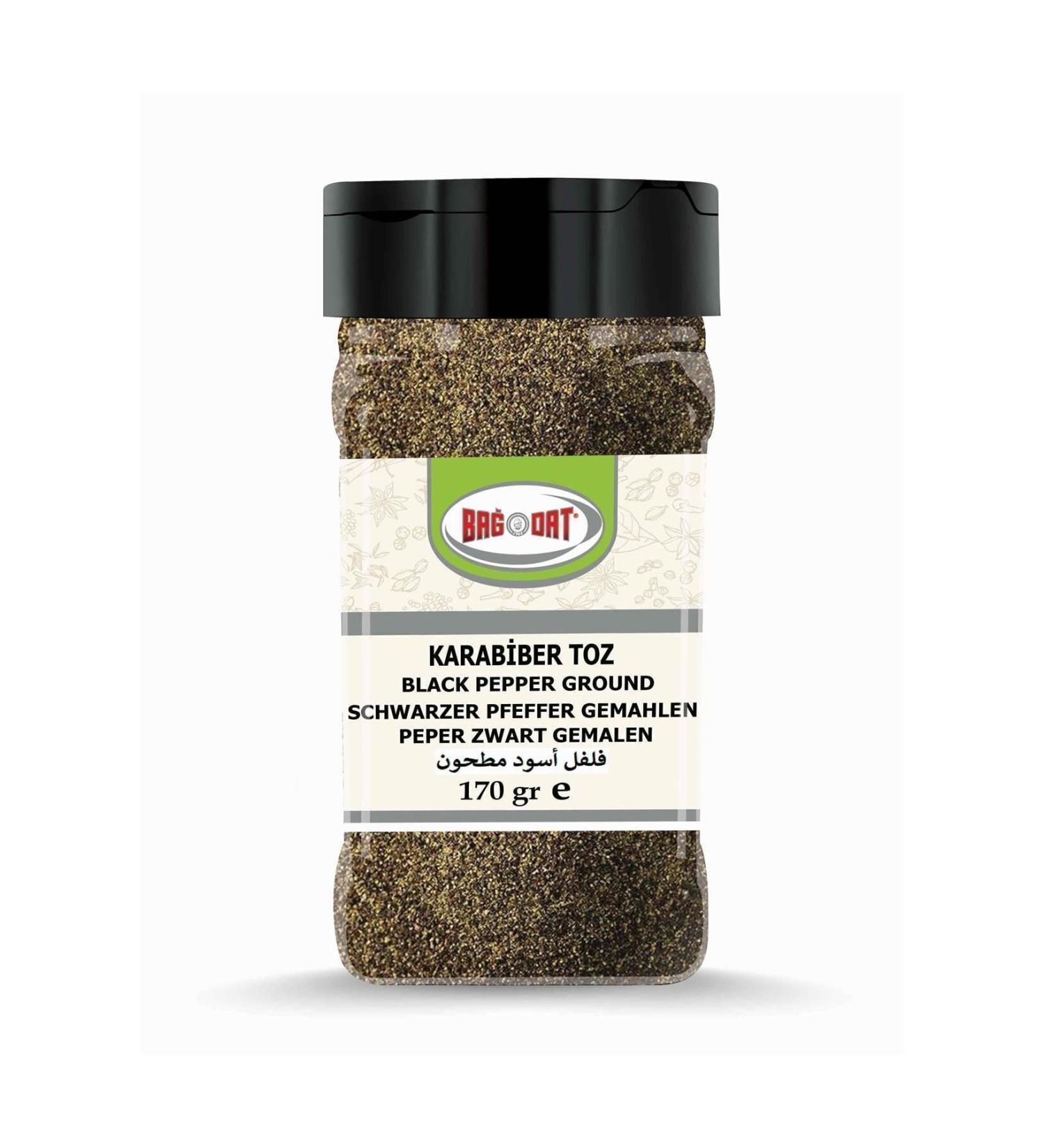Baghdad Black Pepper Powder 170 Gr.