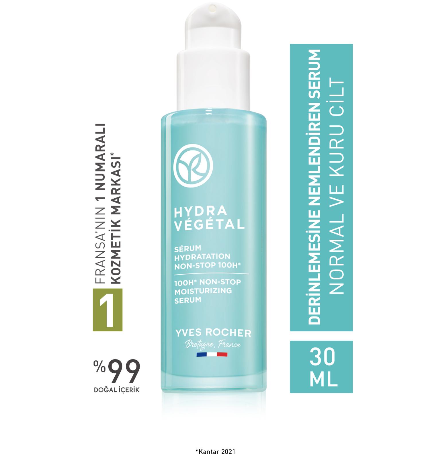 Yves Rocher 100 Hour Deep Moisturizing Revitalizing Liquid Serum-30 Ml-57732 - Buy Online on GoSupps.com