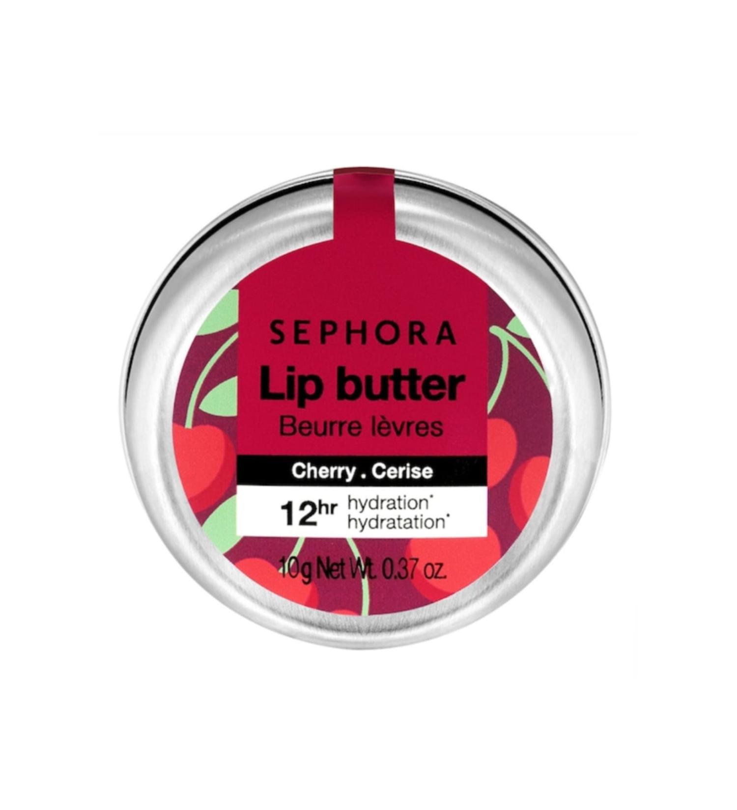SEPHORA COLLECTION Moisturizing Lip Butter - 12 hour lip moisturizing care Cherry (10 g) - Buy Online on GoSupps.com