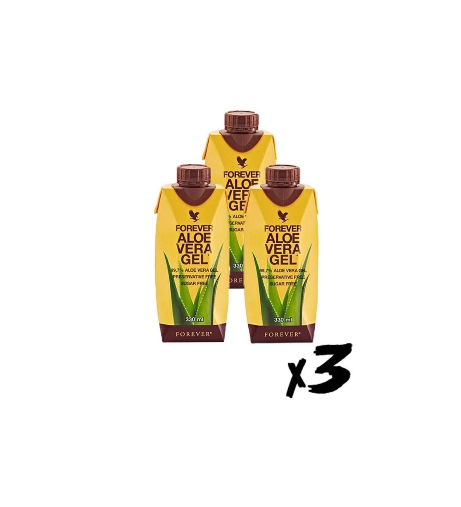 Forever Living Products Aloe Vera Gel 330ml X3 Original