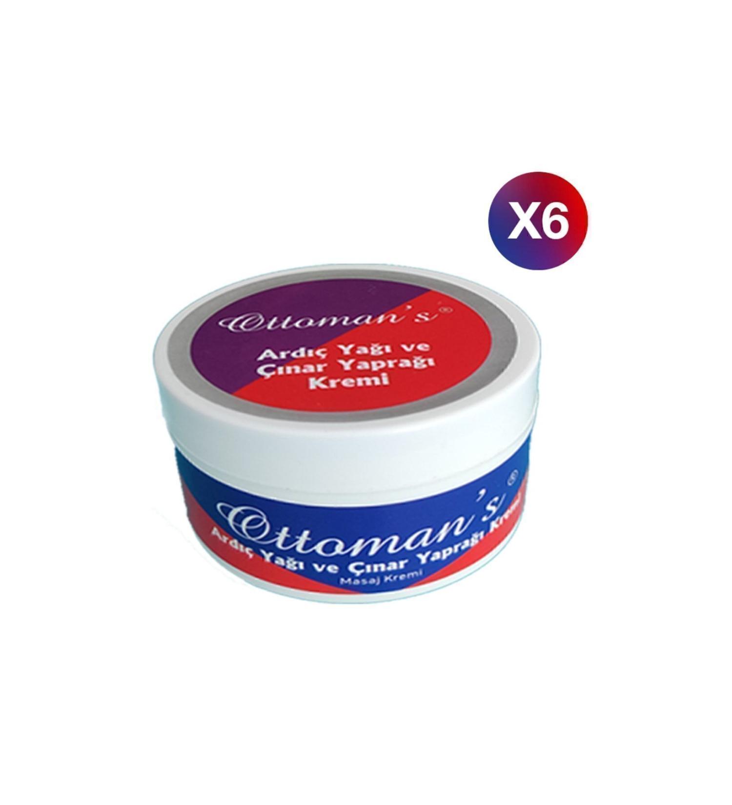 Ottoman's Juniper Oil and Plane Leaf Cream 100 Ml 6 Pieces