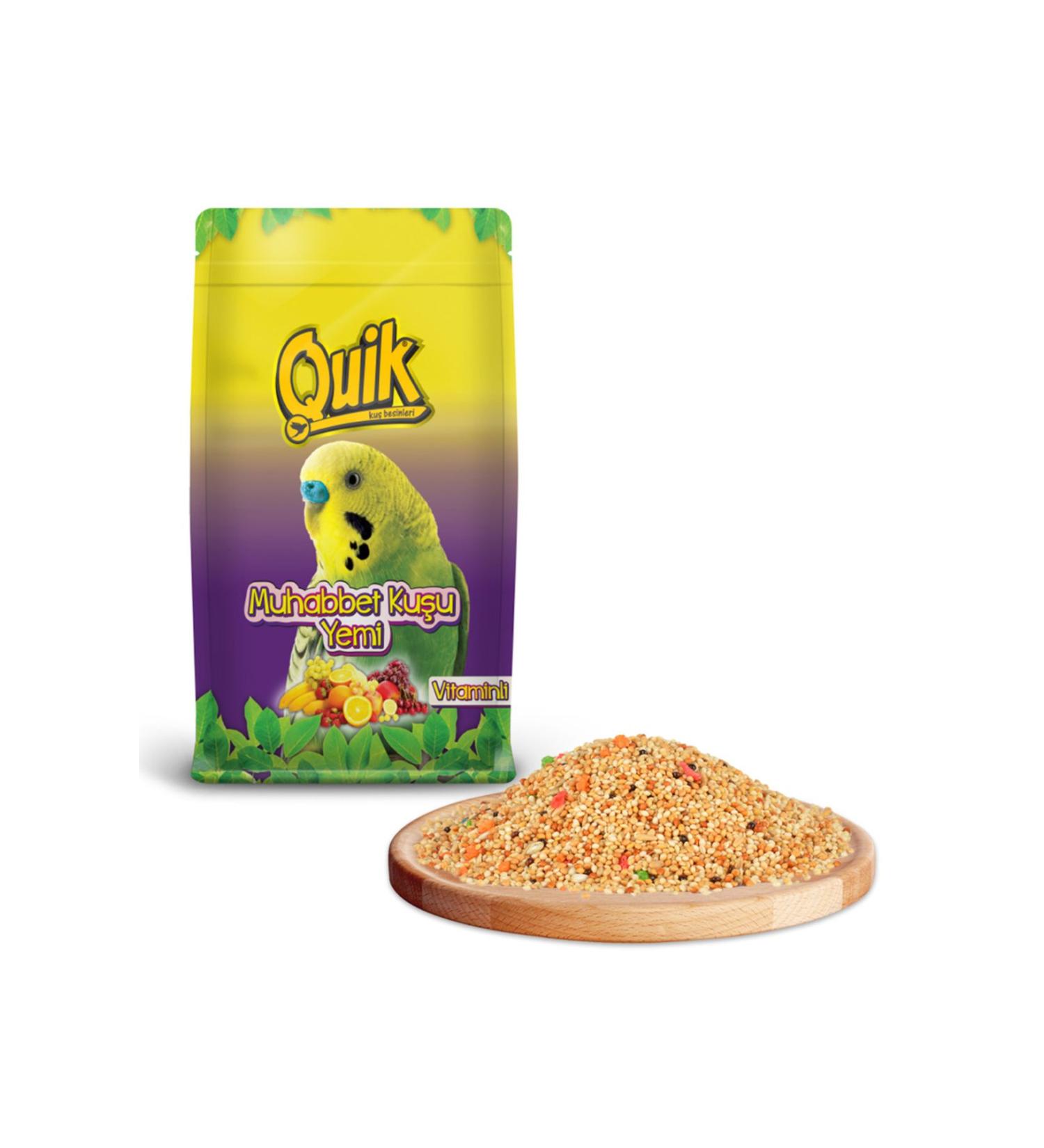 Quik Vitamin Budgie Food 400 gr X 6 Pieces - Buy Online on GoSupps.com