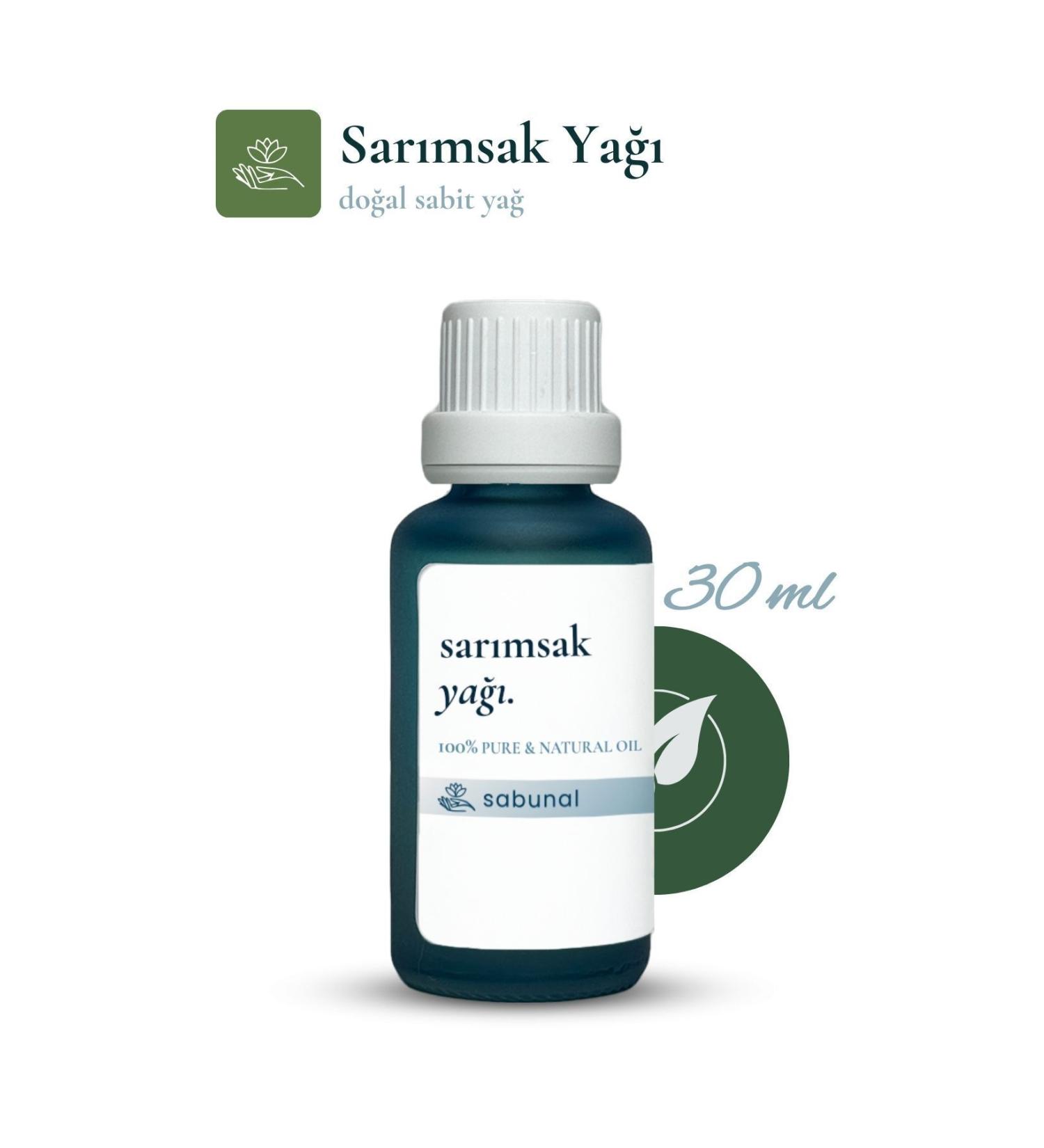 Sabanal Garlic Oil 30 ml Nourishing For Lively And Shiny Hair Against Hair Loss