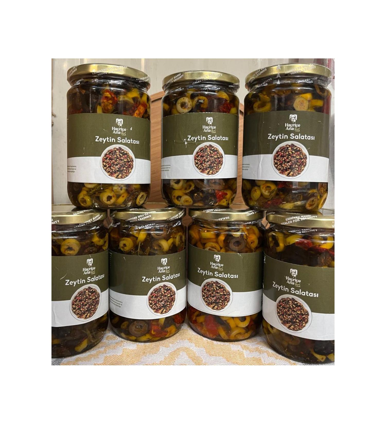 hayriye ana local products OLIVE SALAD 700 GR