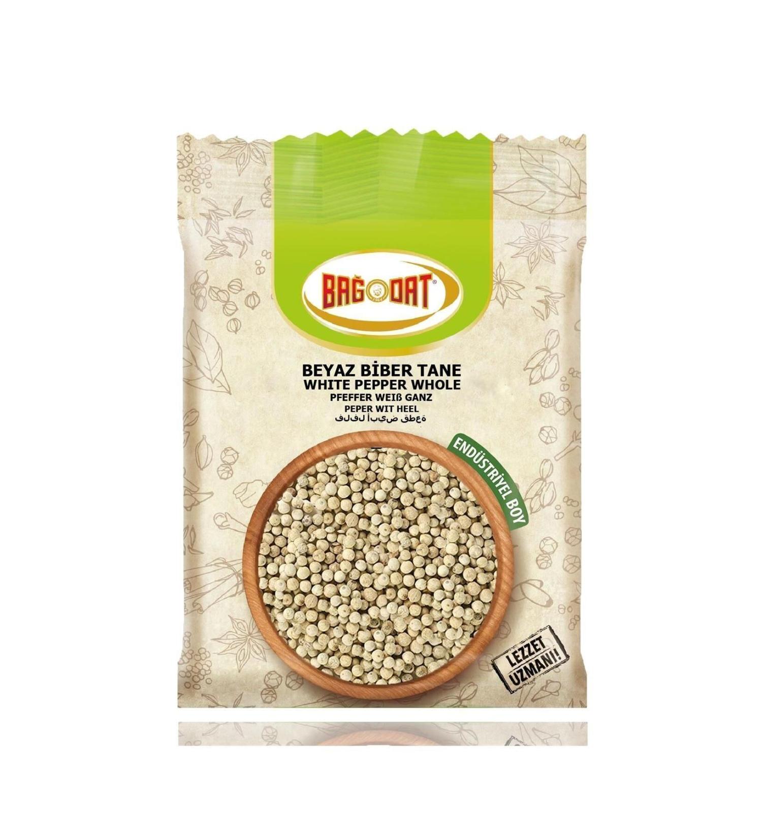 Baghdad White Pepper Grain 500 Gr.