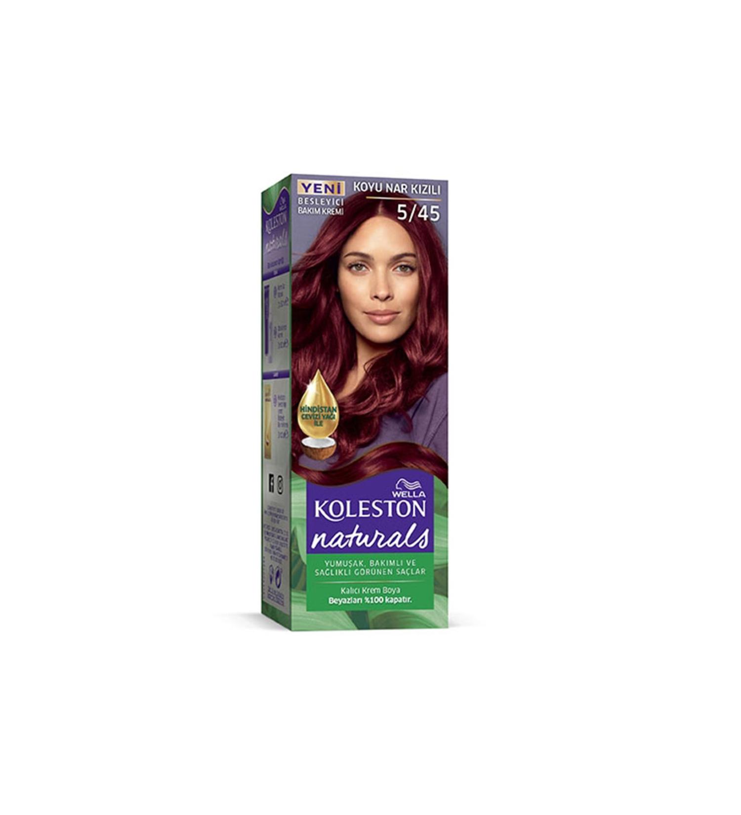 Sfey Naturals Hair Dye Dark Pomegranate Red 5/45 - FSK8533-8266