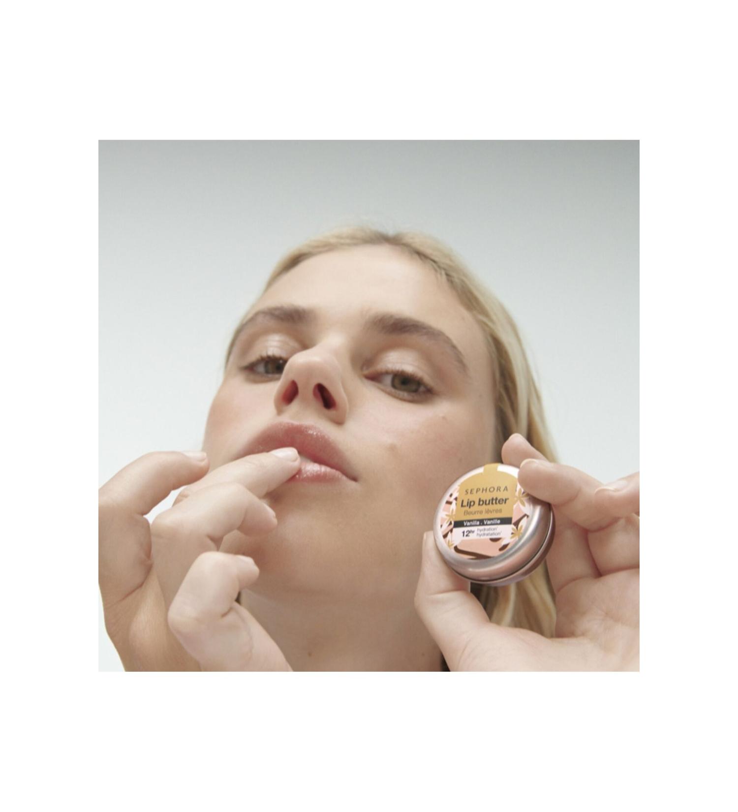 SEPHORA COLLECTION Moisturizing Lip Butter - 12 hour lip moisturizing care Vanilla (10 g) - Buy Online on GoSupps.com