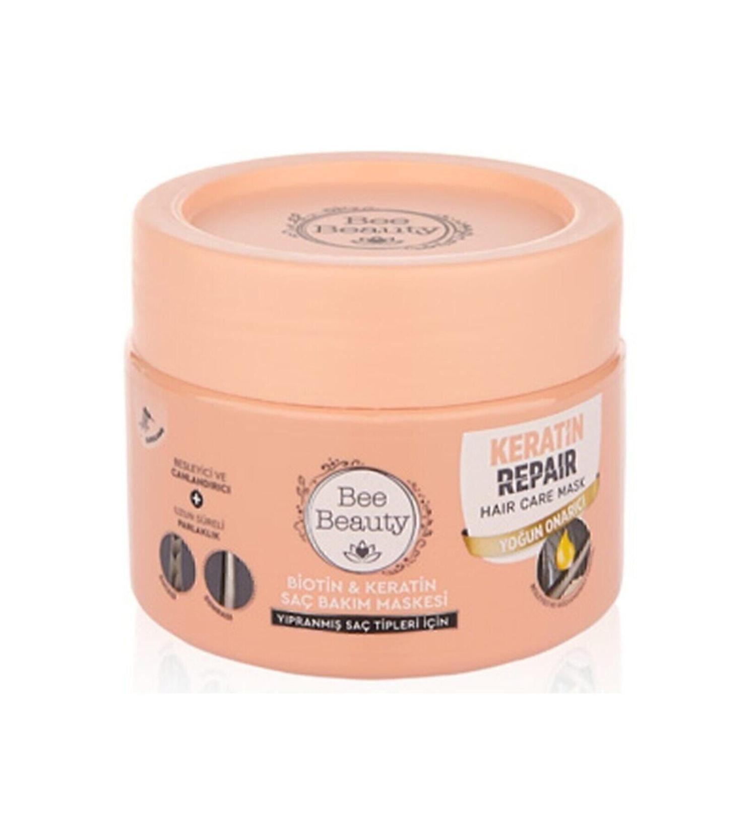 Bee Beauty Biotin & Keratin Hair Care Mask 300 ml