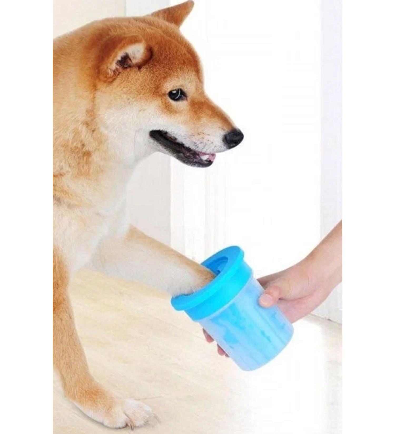 AfterTimes 3. Small Size Soft Gentle Dog Paw Washing Device Chemical-Free for Delicate Cleaning